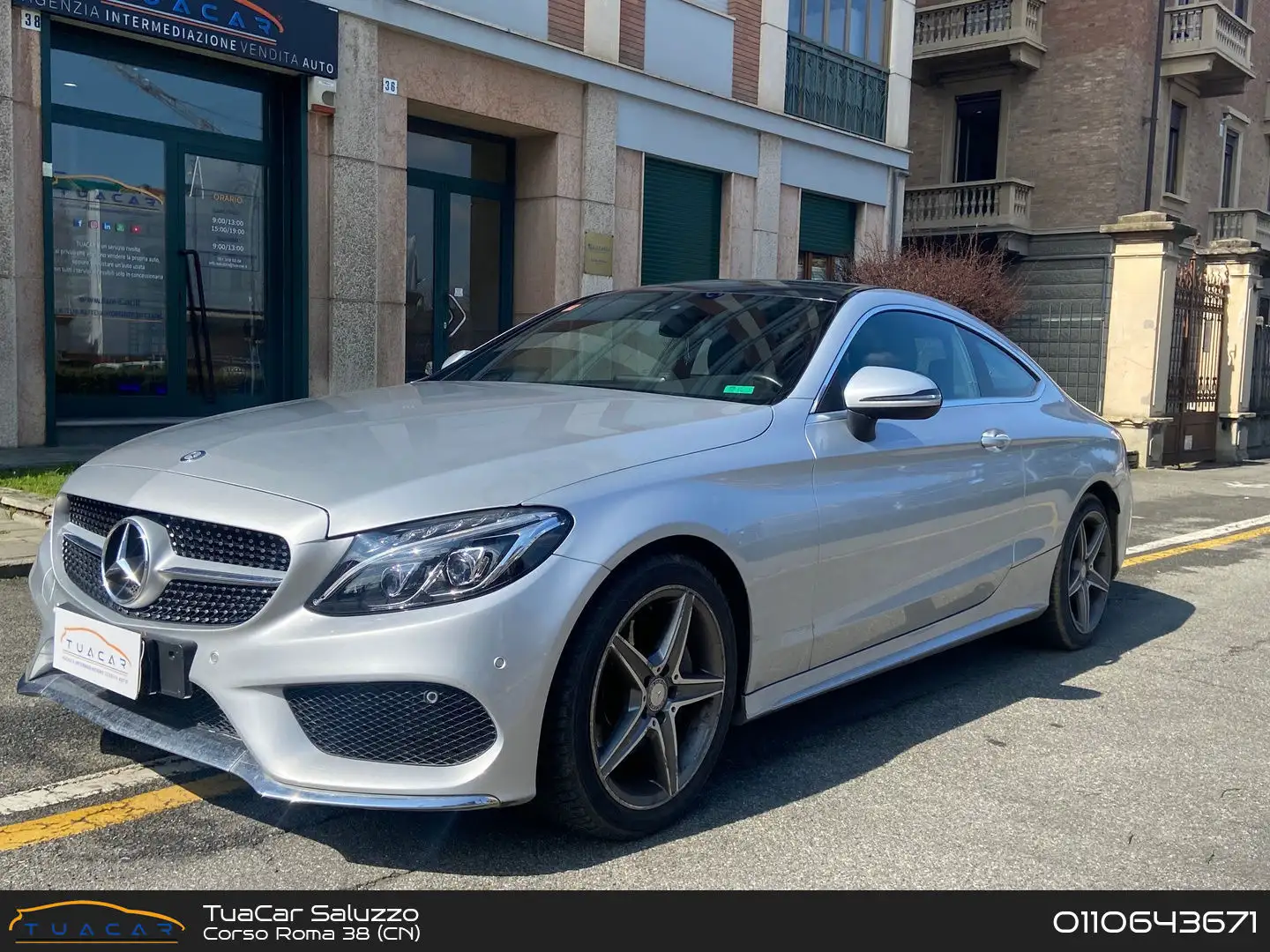 Mercedes-Benz C 180 Mercedes-Benz C-Class C 180 Exclusive TETTUCCIO siva - 1