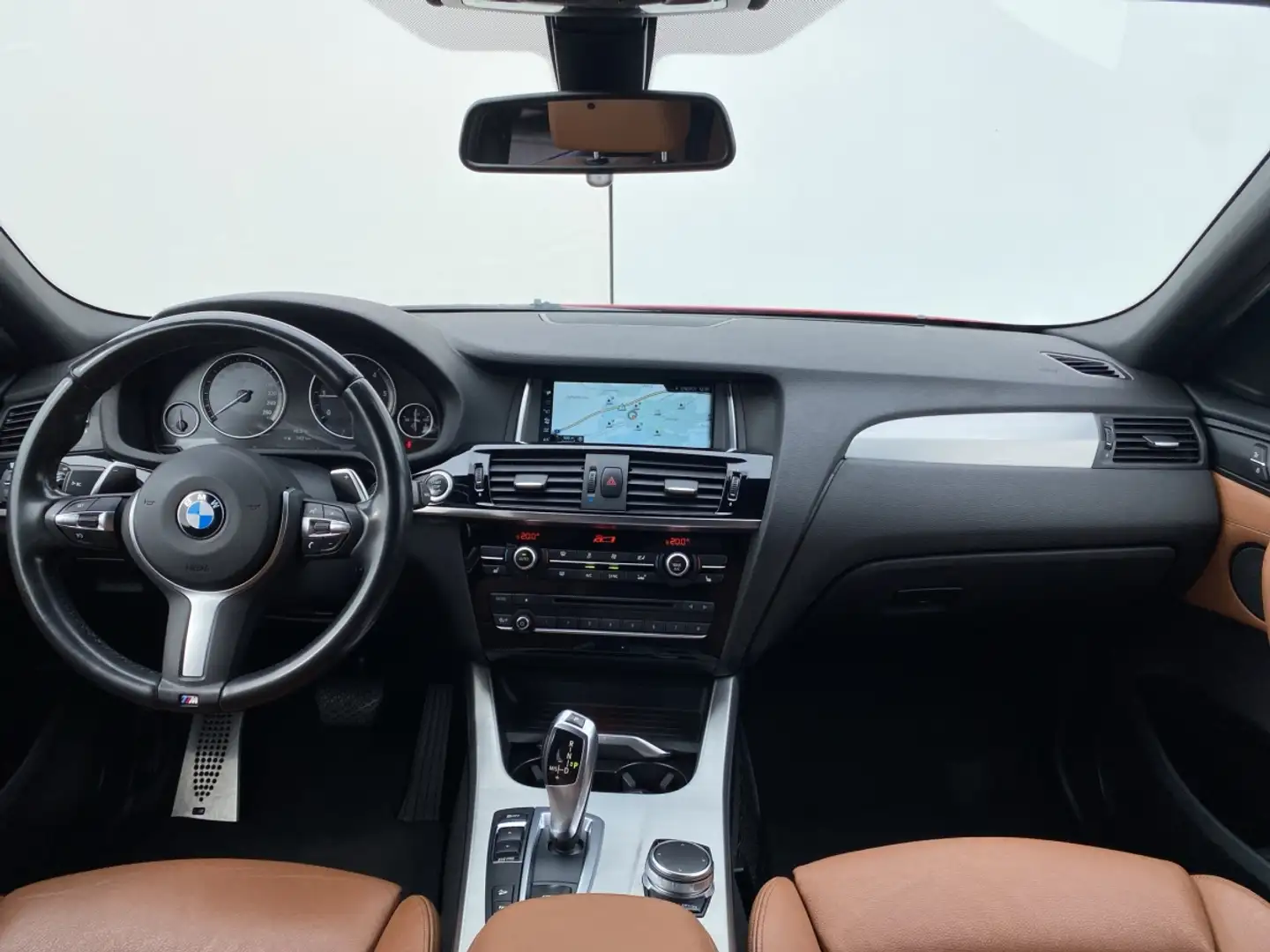 BMW X4 xDrive20d M Sport AHK+RFK+Komfortz+Navi-Prof+ Rojo - 2