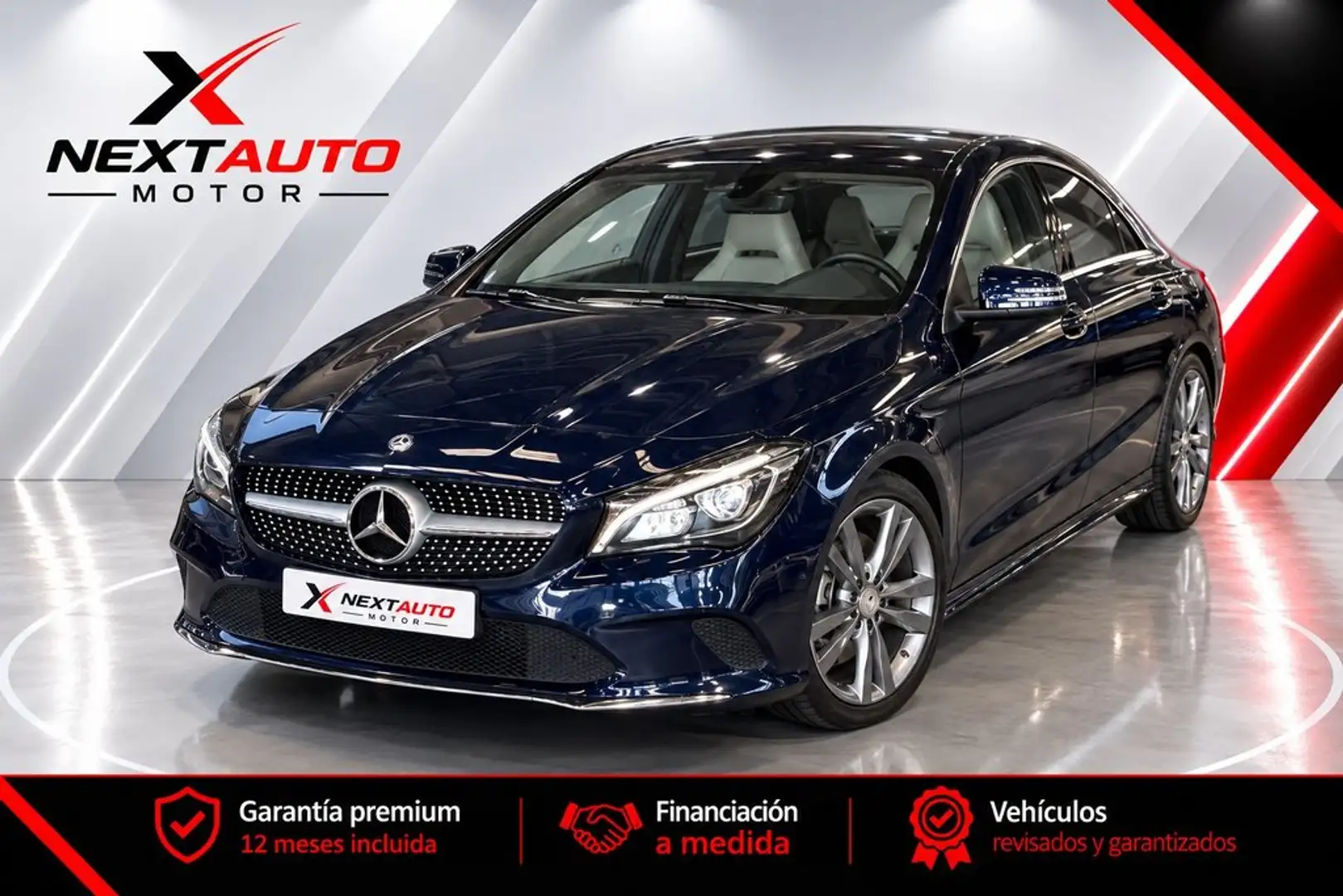 Mercedes-Benz CLA 200 200d Azul - 1