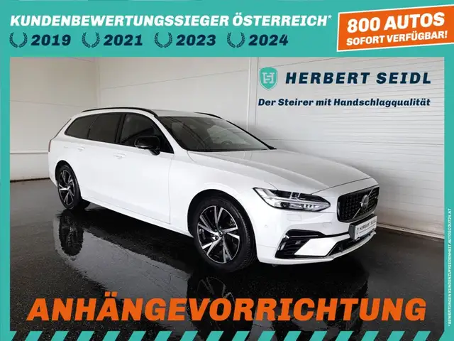 Volvo V90 T8 R-DESIGN PHEV 4x4 Aut *VOLL LED / NAVI / E-NAPPA & MEMORY / AHV & 360° KAMERA / DCC / HK-SOUND / SHZG v+h*