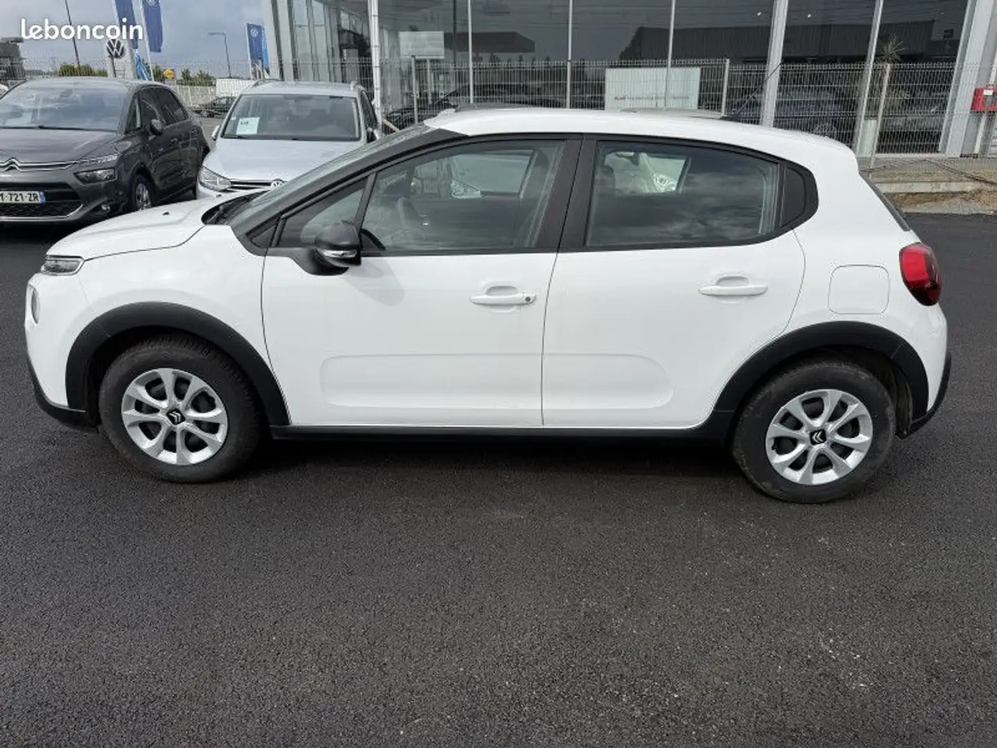 Citroen C3 BLUEHDI 100CH FEEL BUSINESS S&S Blanc - 2