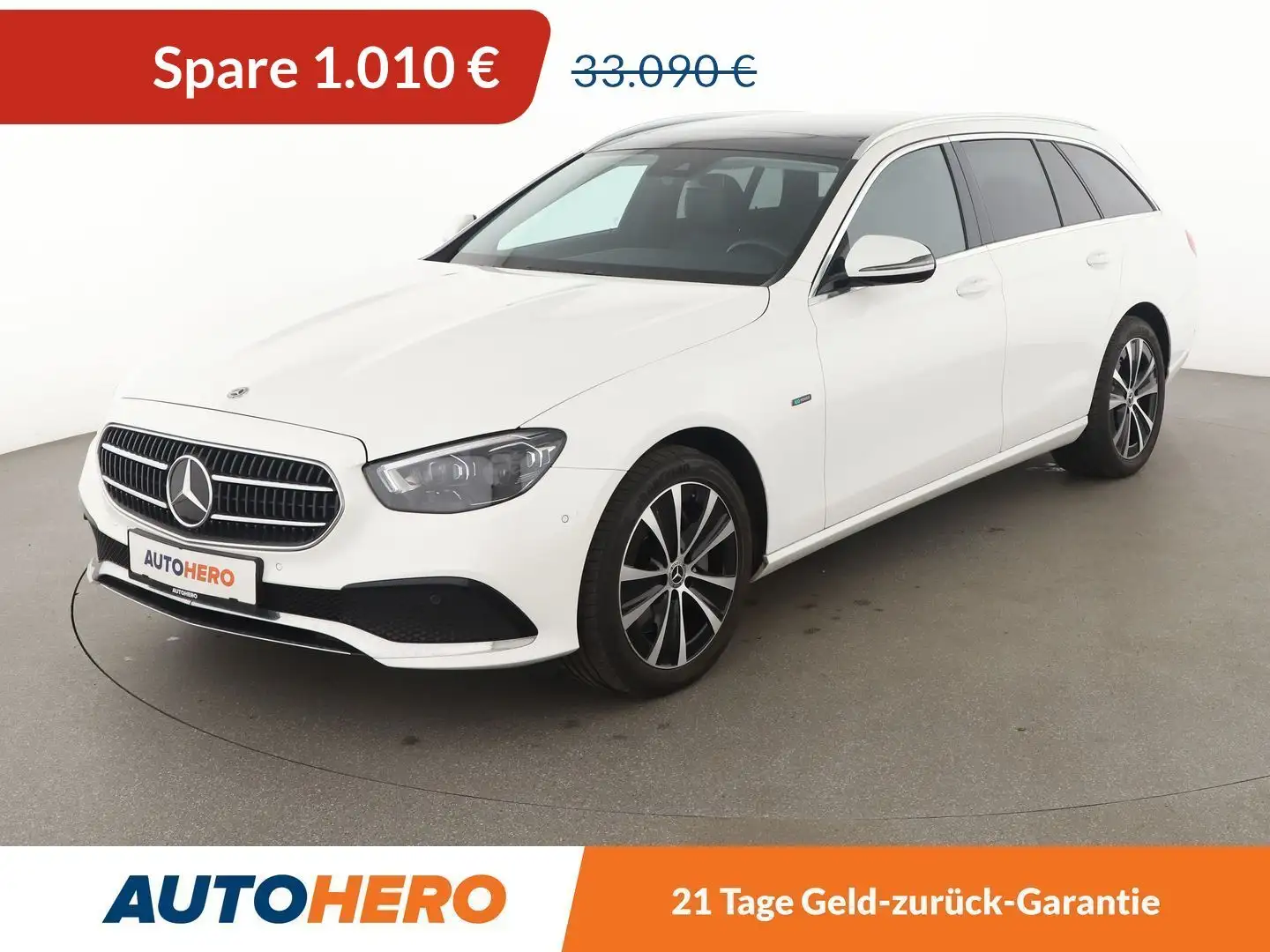 Mercedes-Benz E 300 e T Avantgarde Aut.*LED*NAVI*CAM*PDC*SHZ*TEMPO* Blanc - 1