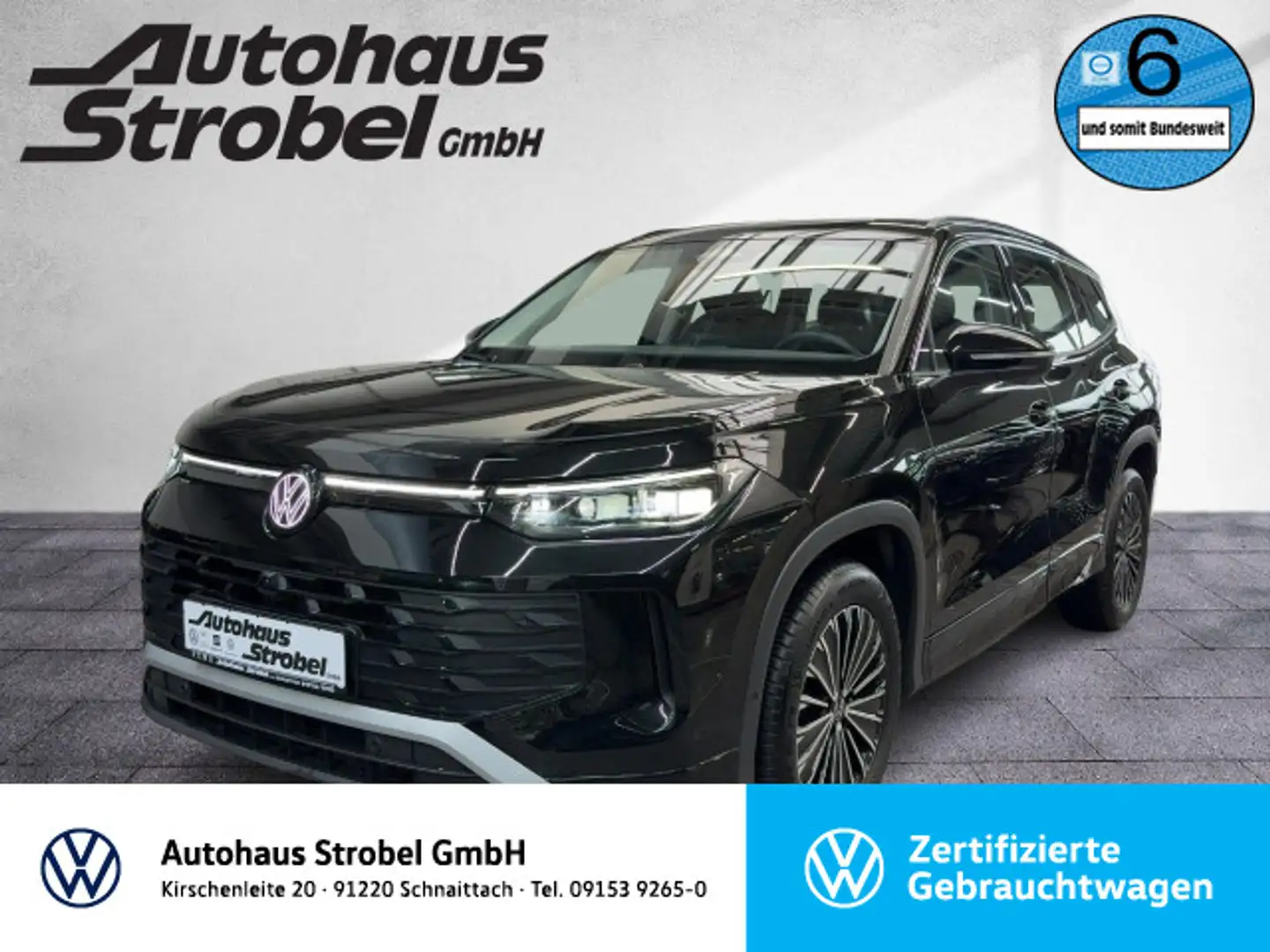Volkswagen Tayron 2.0 TDI DSG 4M Life ab 3,99% 7-Sitzer AHK Schwarz - 1
