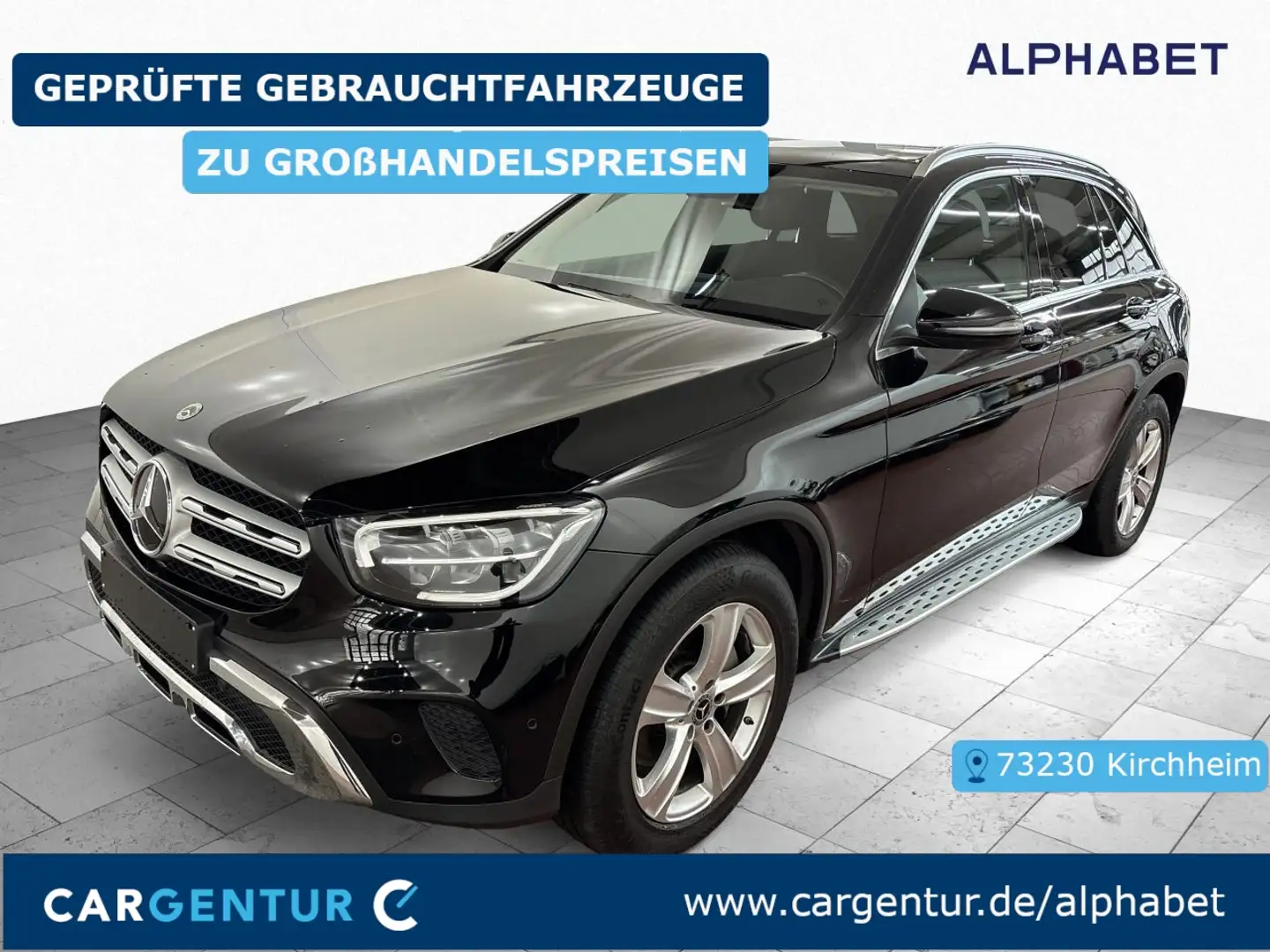 Mercedes-Benz GLC 300 d 4Matic AHK Pano S-Dach El.Heckkl. Key Zwart - 1