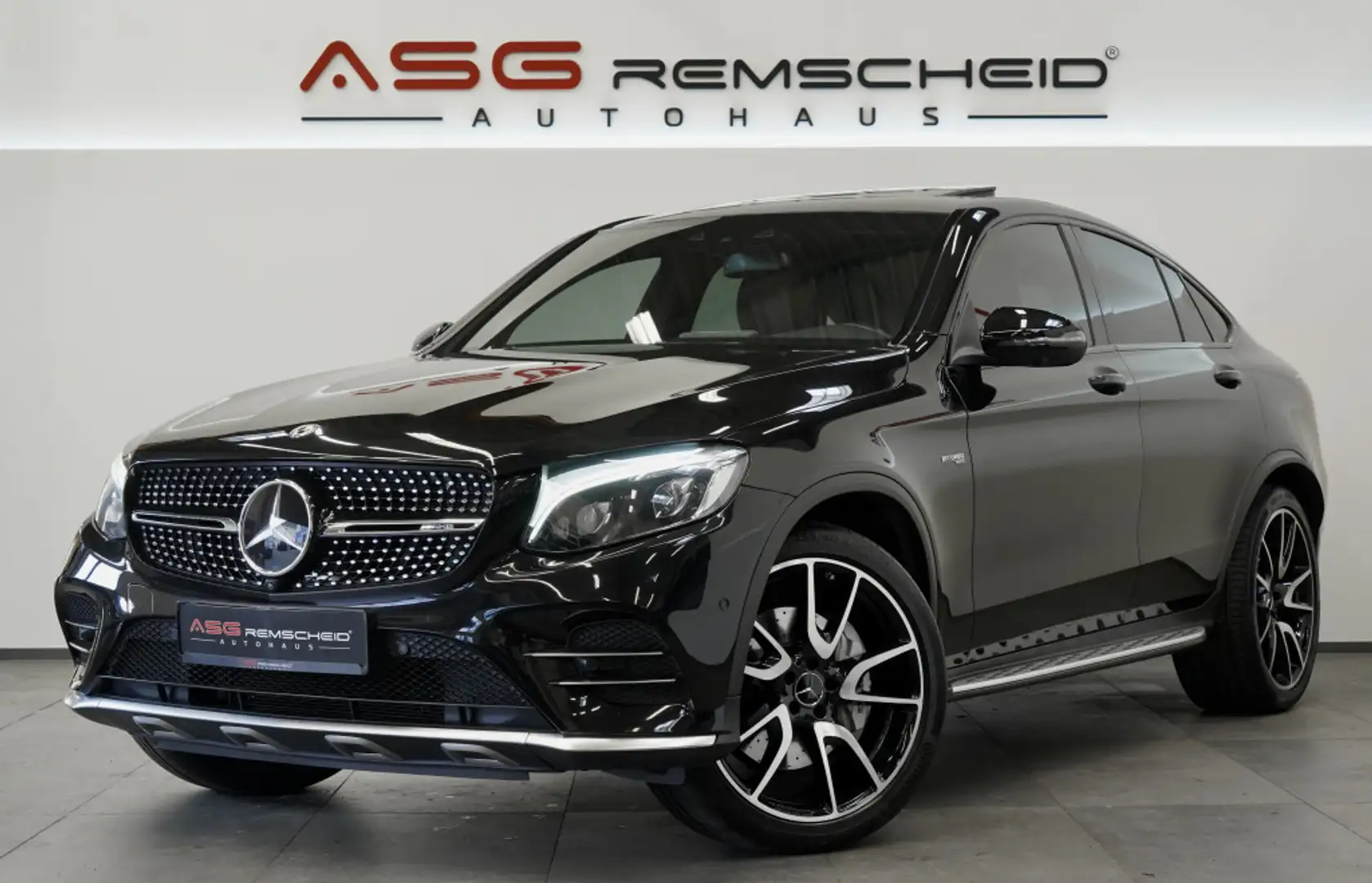 Mercedes-Benz GLC 43 AMG Coupé 4M *S-Abgas *Distr. *Luft *21 Czarny - 1