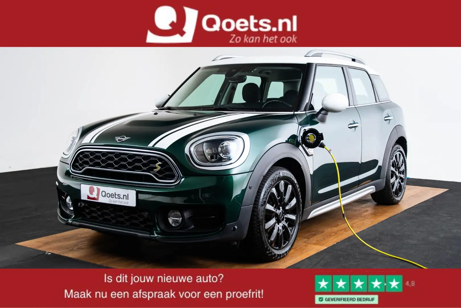 MINI Cooper SE Countryman ALL4 Salt Comfort access - Stoelverwarming - Park Green - 1