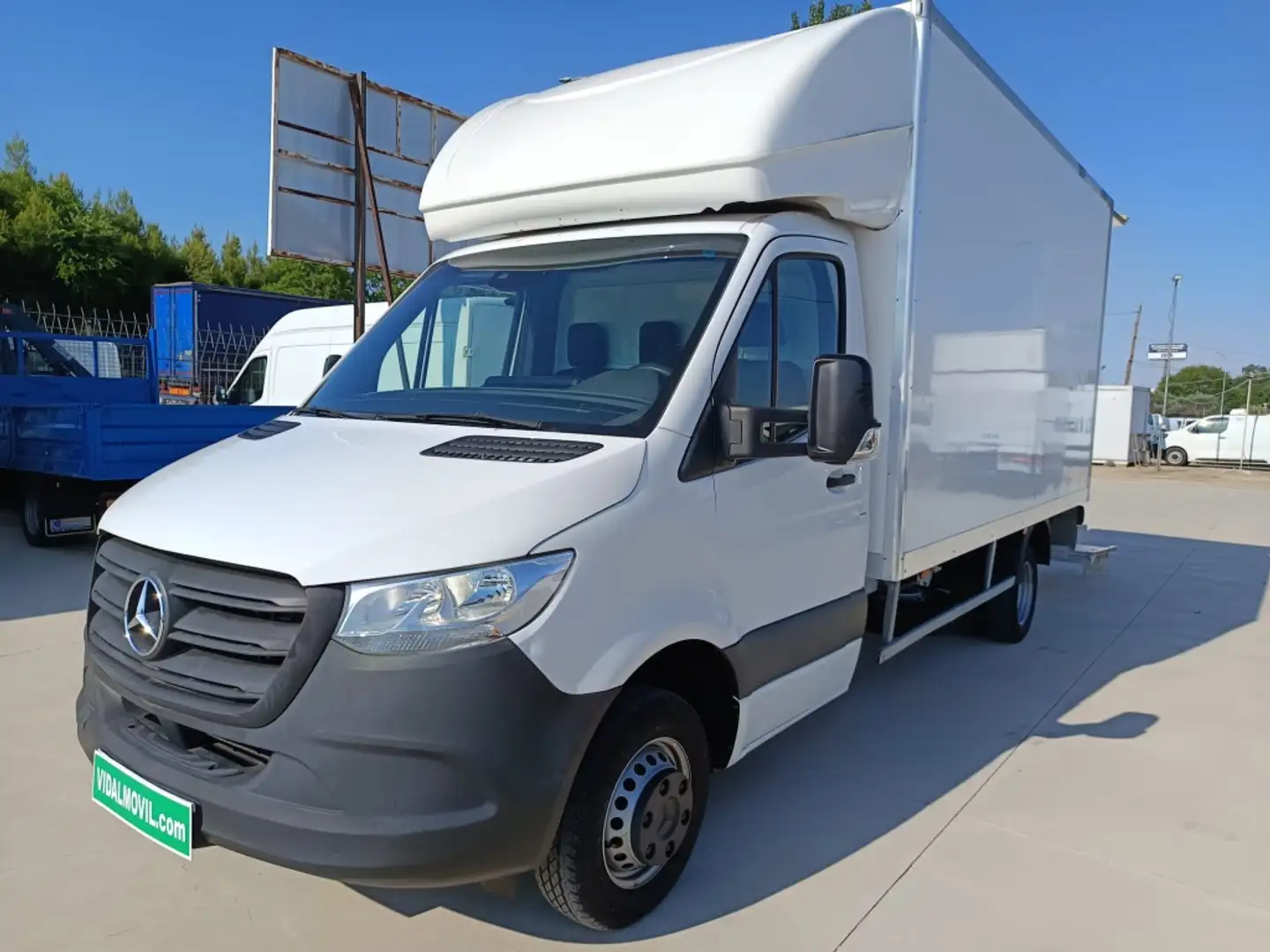 Mercedes-Benz Sprinter Ch.Cb. 314BlueTec Largo Rebajado Weiß - 2