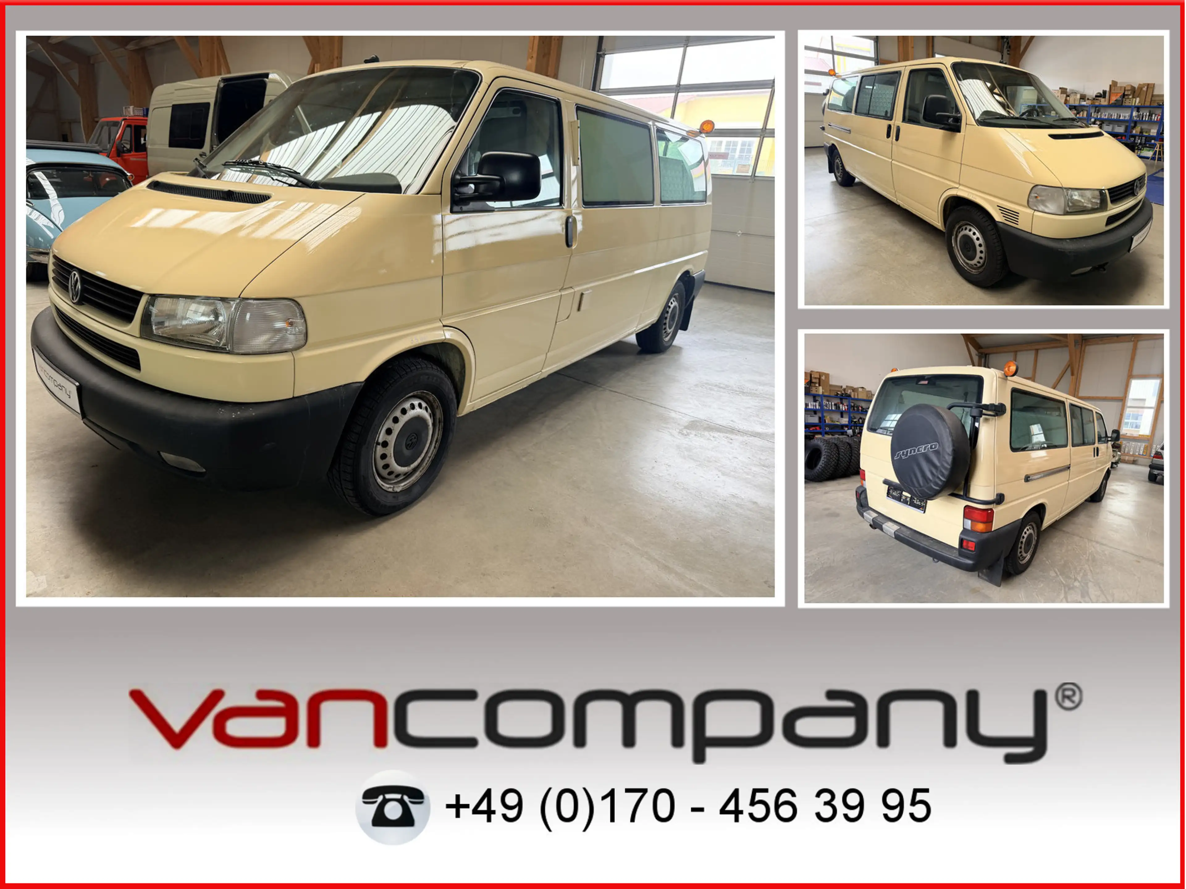 Volkswagen T4 2.5 KAT Syncro 4x4 lang 1. Hand!