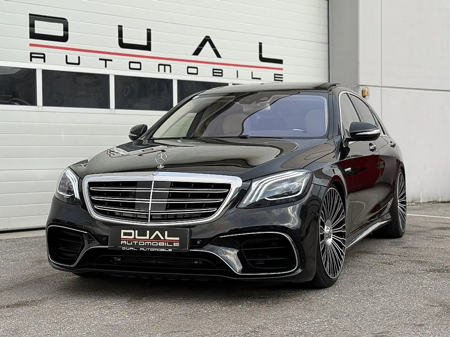 Mercedes-Benz S 500 4MATIC Lang Aut. / S 63 AMG FACELIFT LOOK Schwarz - 1