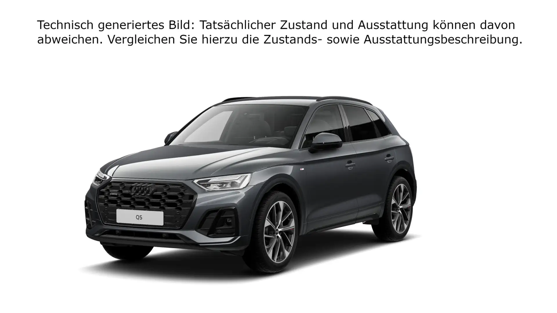 Audi Q5 40 TDI quattro S-tronic S-Line AHK HUD Virtua Grau - 2