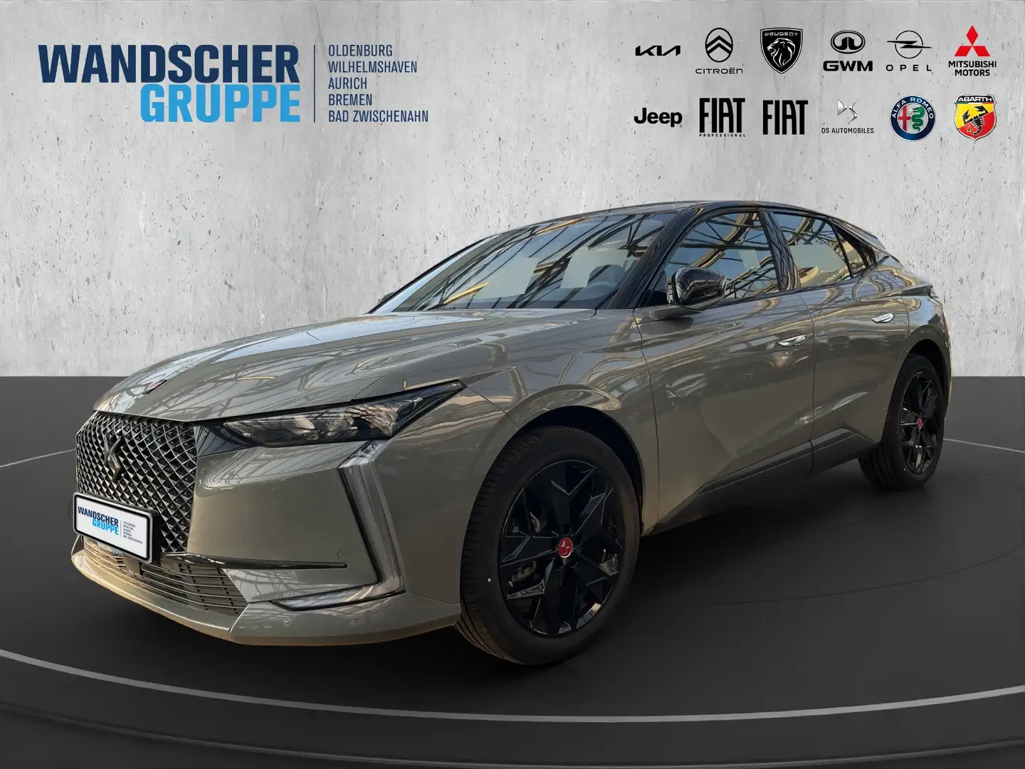 DS Automobiles DS 4 DS4 PureTech Performance Line +AHK+HUD Gris - 1