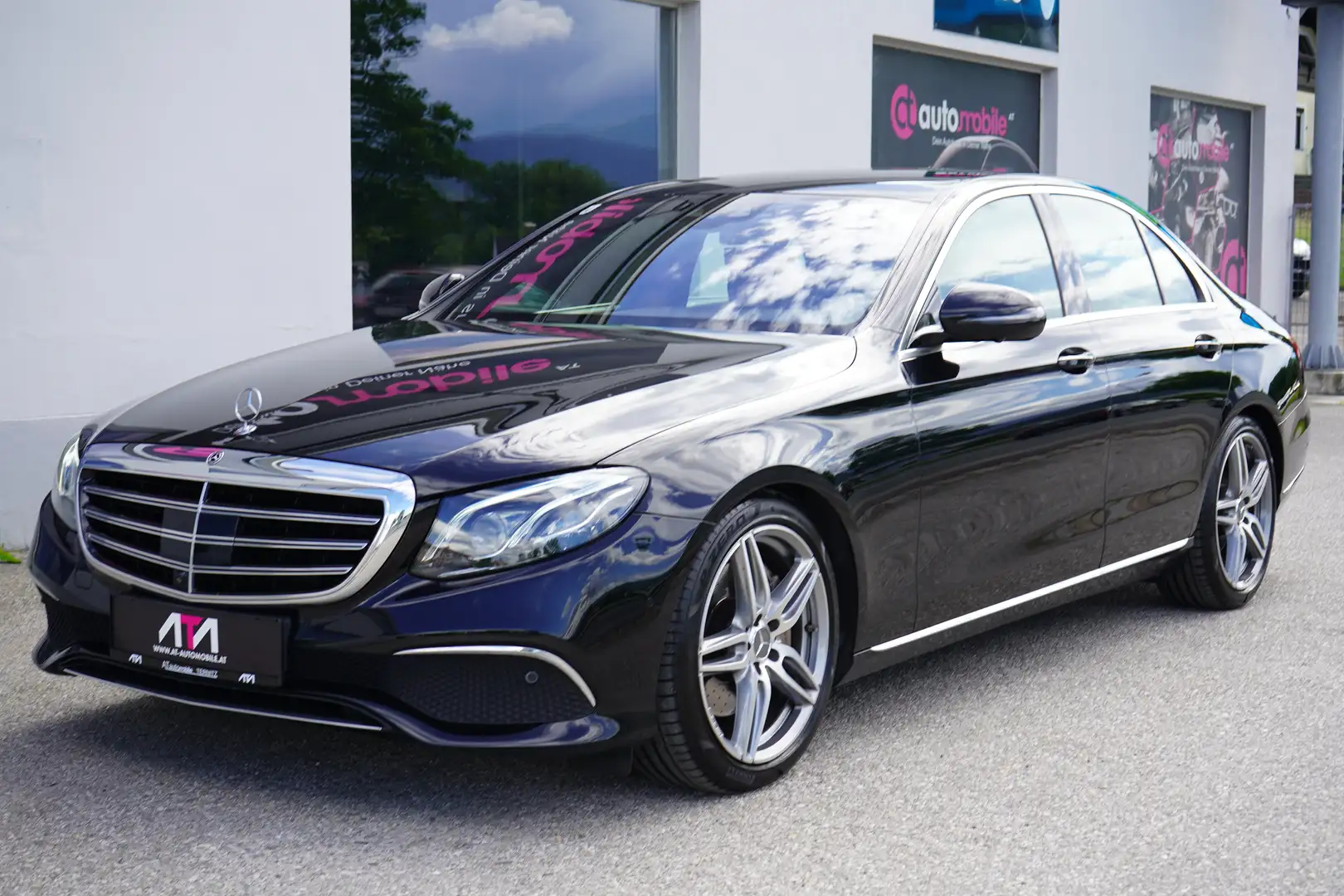 Mercedes-Benz E 220 d 1-Hand ACC/HUD/Softclose/360°-Kamera uvm... Schwarz - 2