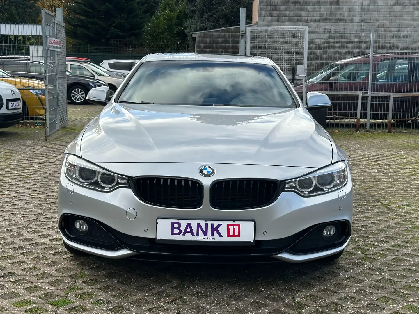 BMW 420 2,0d*Vollleder*Navi*Bi-Xenon*Schiebedach* Silber - 2