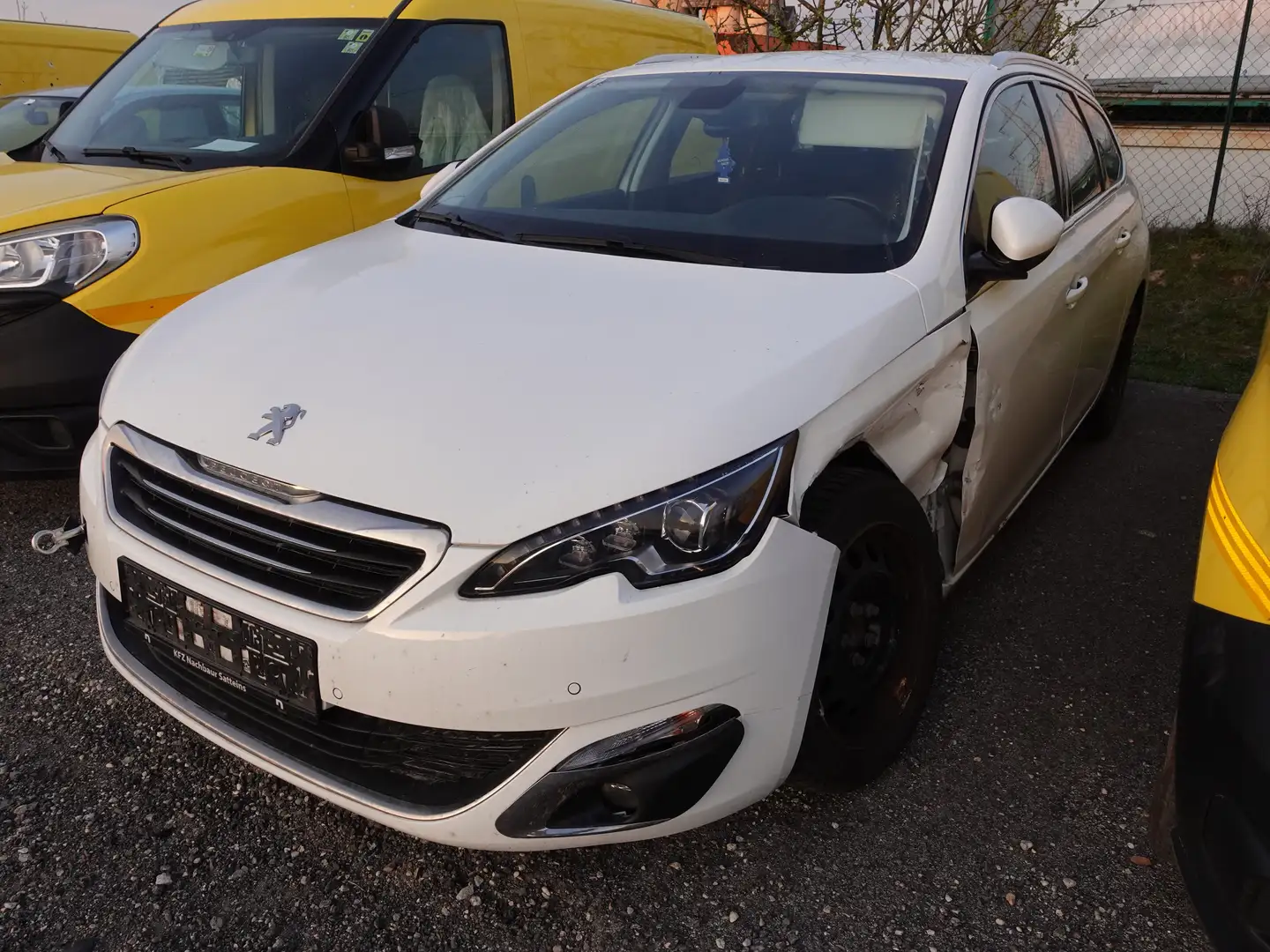 Peugeot 308 SW 1,2 Blanc - 2