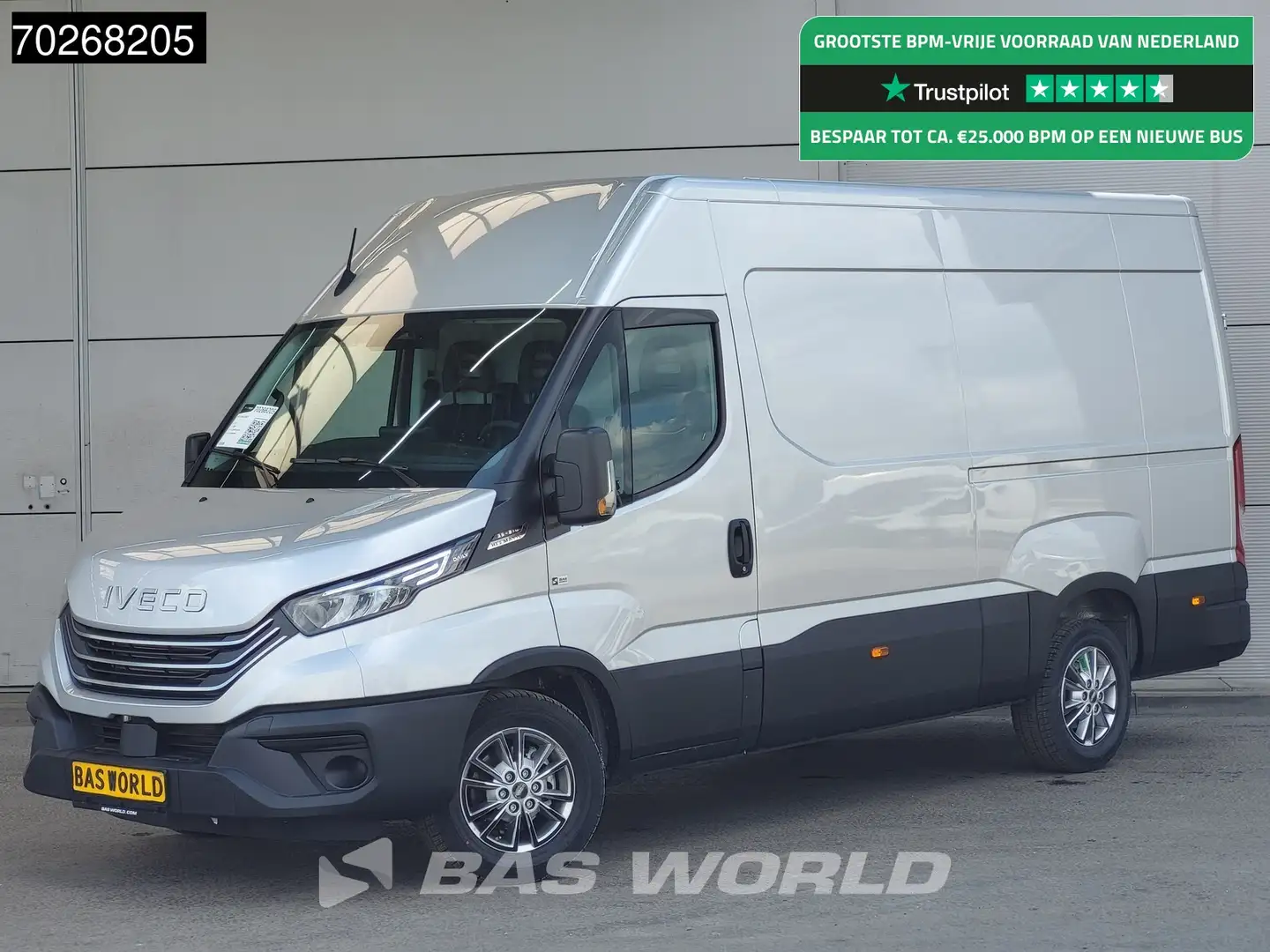 Iveco Daily 35S21 3.0L Automaat L2H2 2025model ACC LED Camera Argintiu - 1