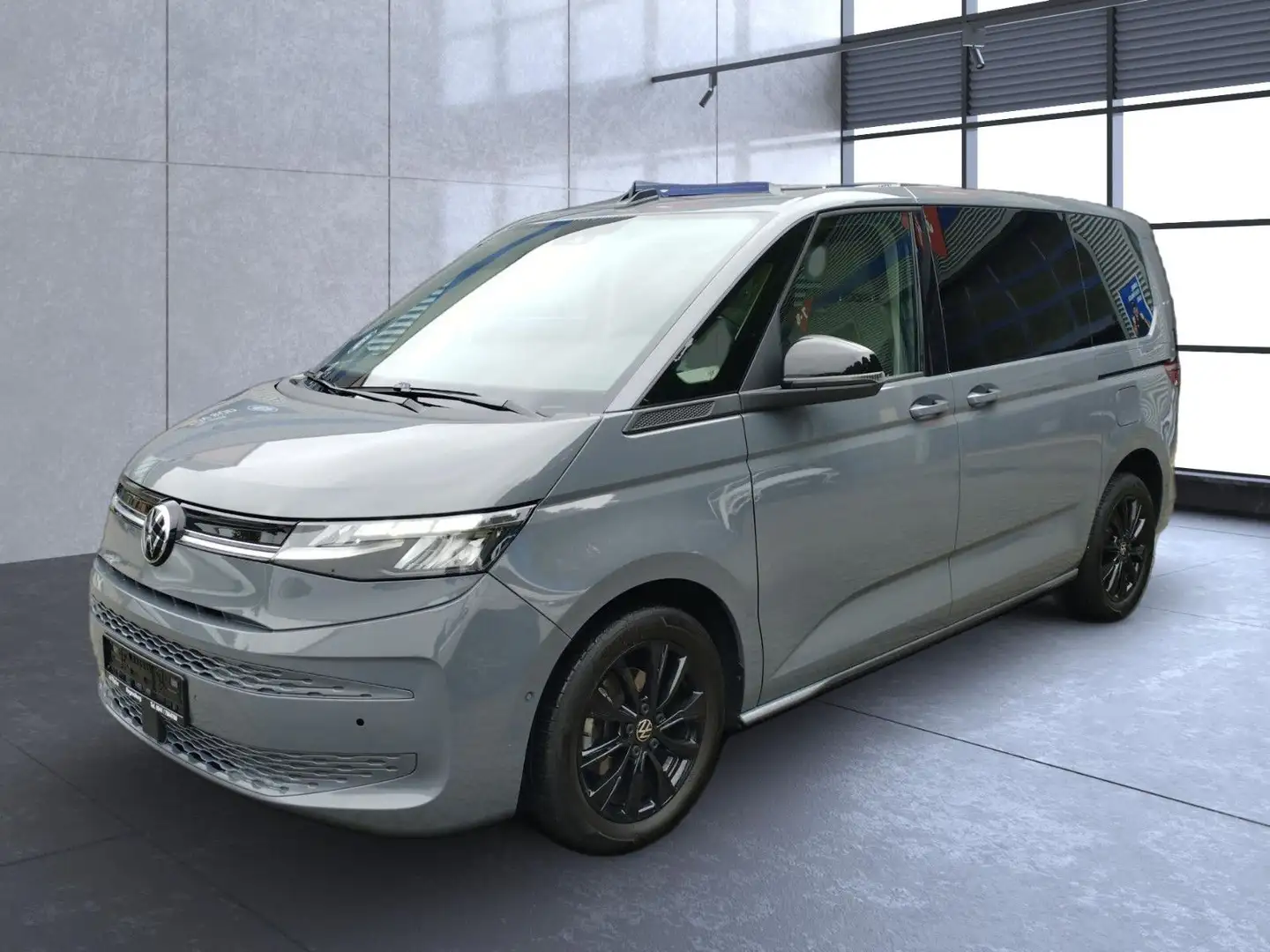 Volkswagen T7 Multivan *AHK*Panoramadach*Easy open Gris - 1