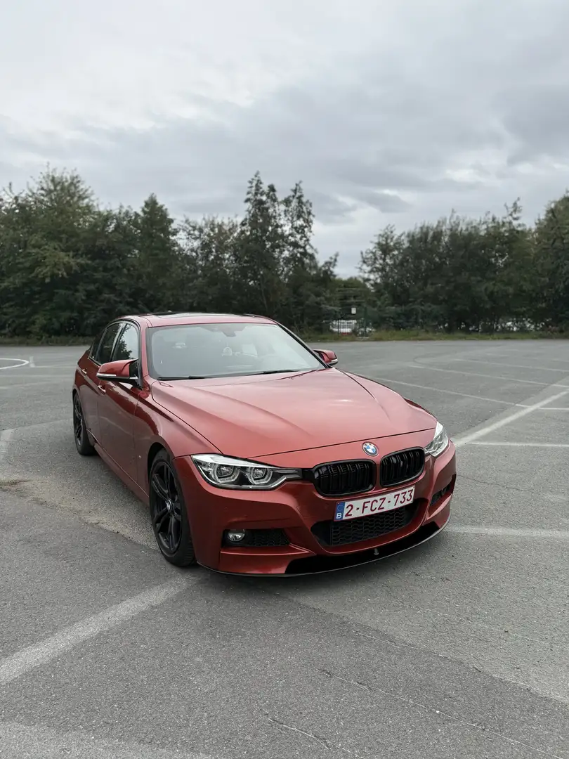 BMW 330 330e - F30 orange sunset Orange - 1