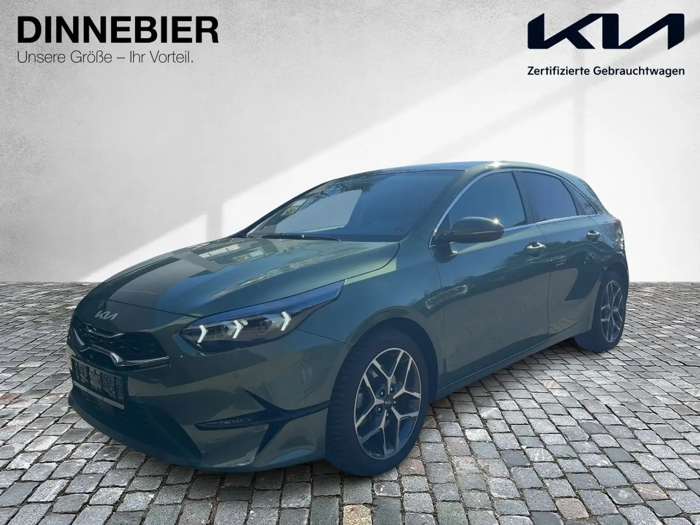 Kia Ceed / cee'd CEED Spirit 1.5T Glasdach+LED+Navi+Kamera Grün - 2