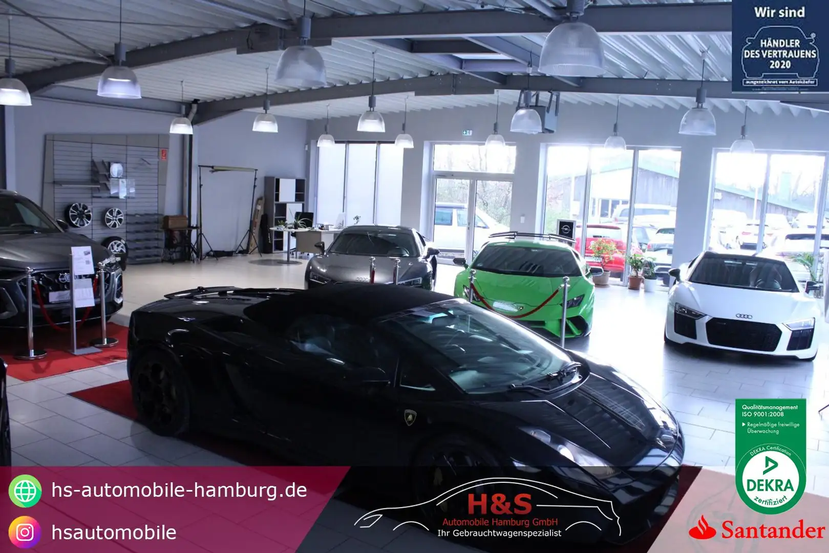 Lamborghini Gallardo Spyder crna - 1