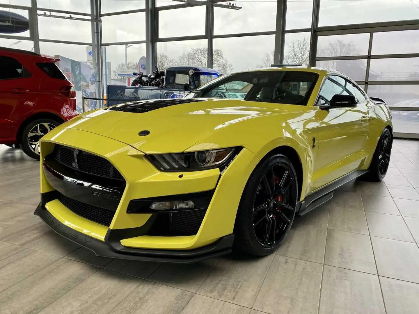 Ford Mustang Shelby GT 500 Recaro Technologie Paket Yellow - 2