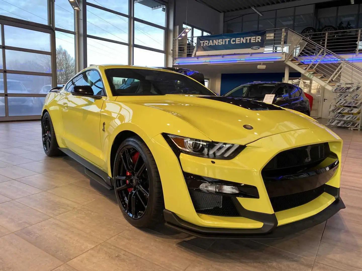 Ford Mustang Shelby GT 500 Recaro Technologie Paket Yellow - 1