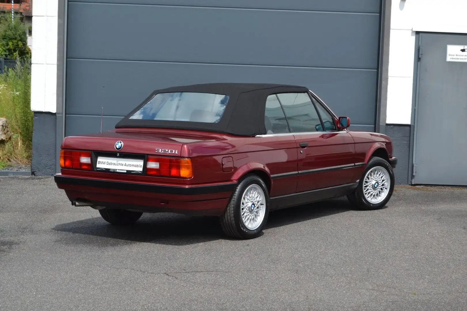 BMW 320 i Cabrio Leder Inspektion TÜV  neu Rot - 2