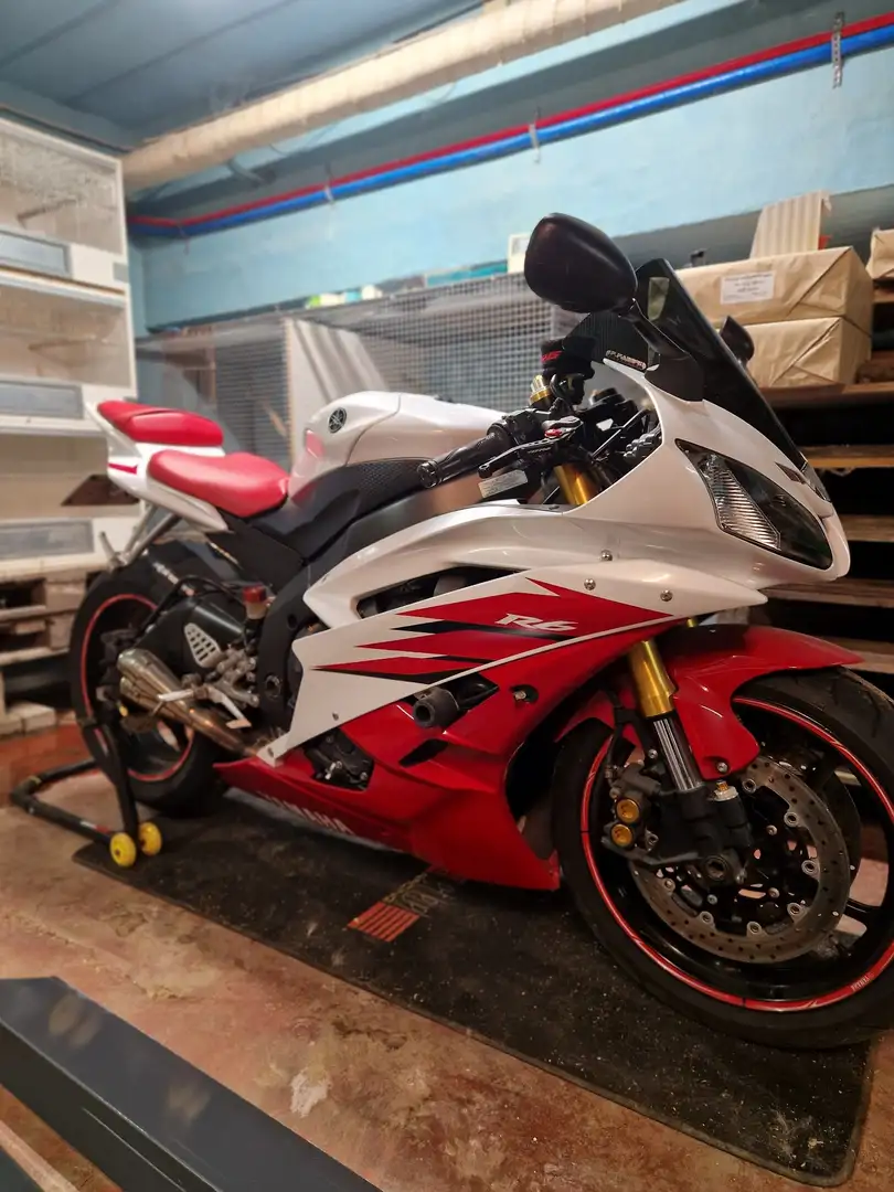 Yamaha YZF-R6 Blanco - 2
