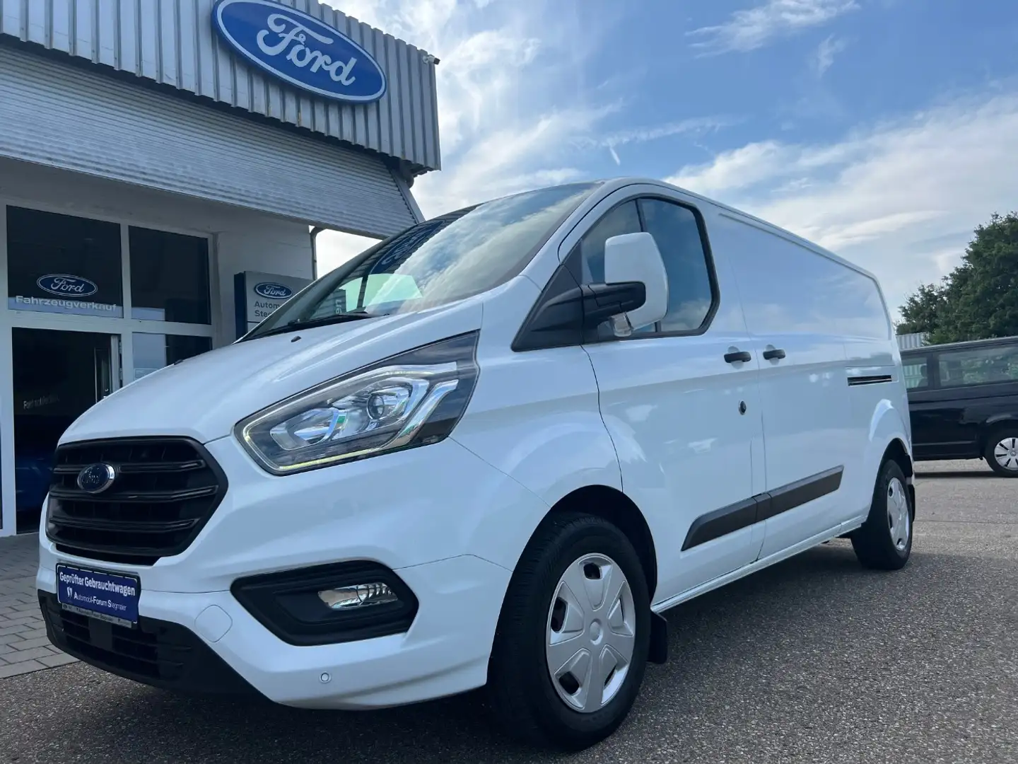Ford Transit Custom Kasten 2.0l 340L2 NEUERMOTOR*NAVI*RFK*SCHIEBETÜR B Wit - 2