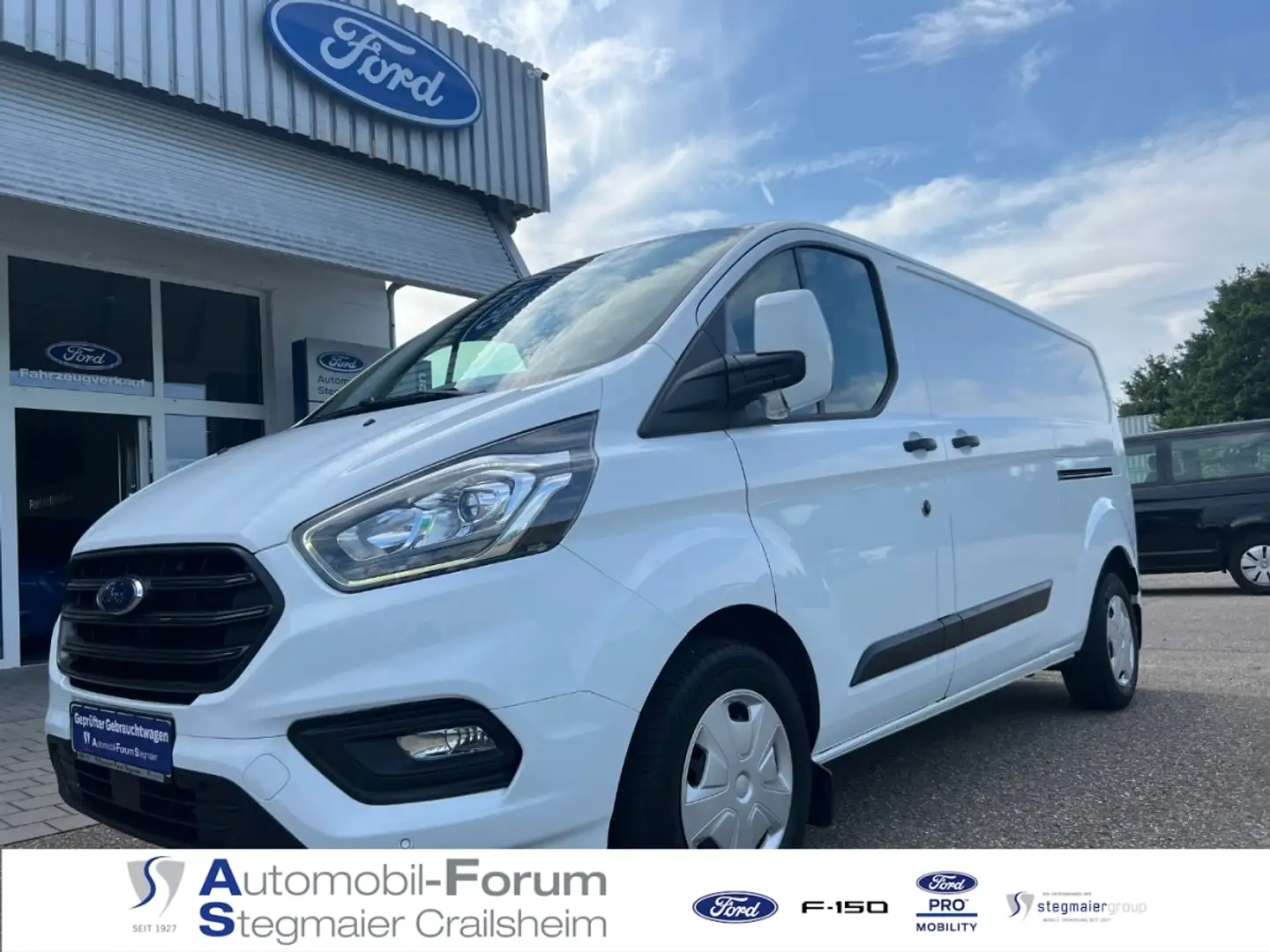 Ford Transit Custom Kasten 2.0l 340L2 NEUERMOTOR*NAVI*RFK*SCHIEBETÜR B Wit - 1
