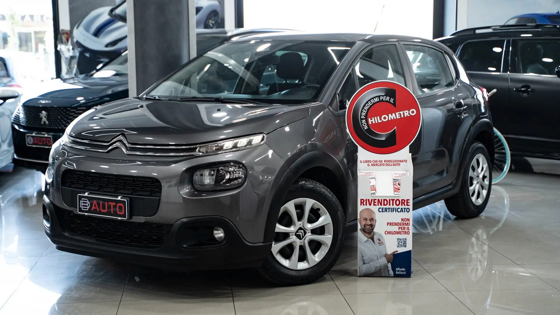 Citroen C3 1.2 PURETECH 83 CV SES FEEL CARPLAY LED FULL OPTIO Grigio - 1