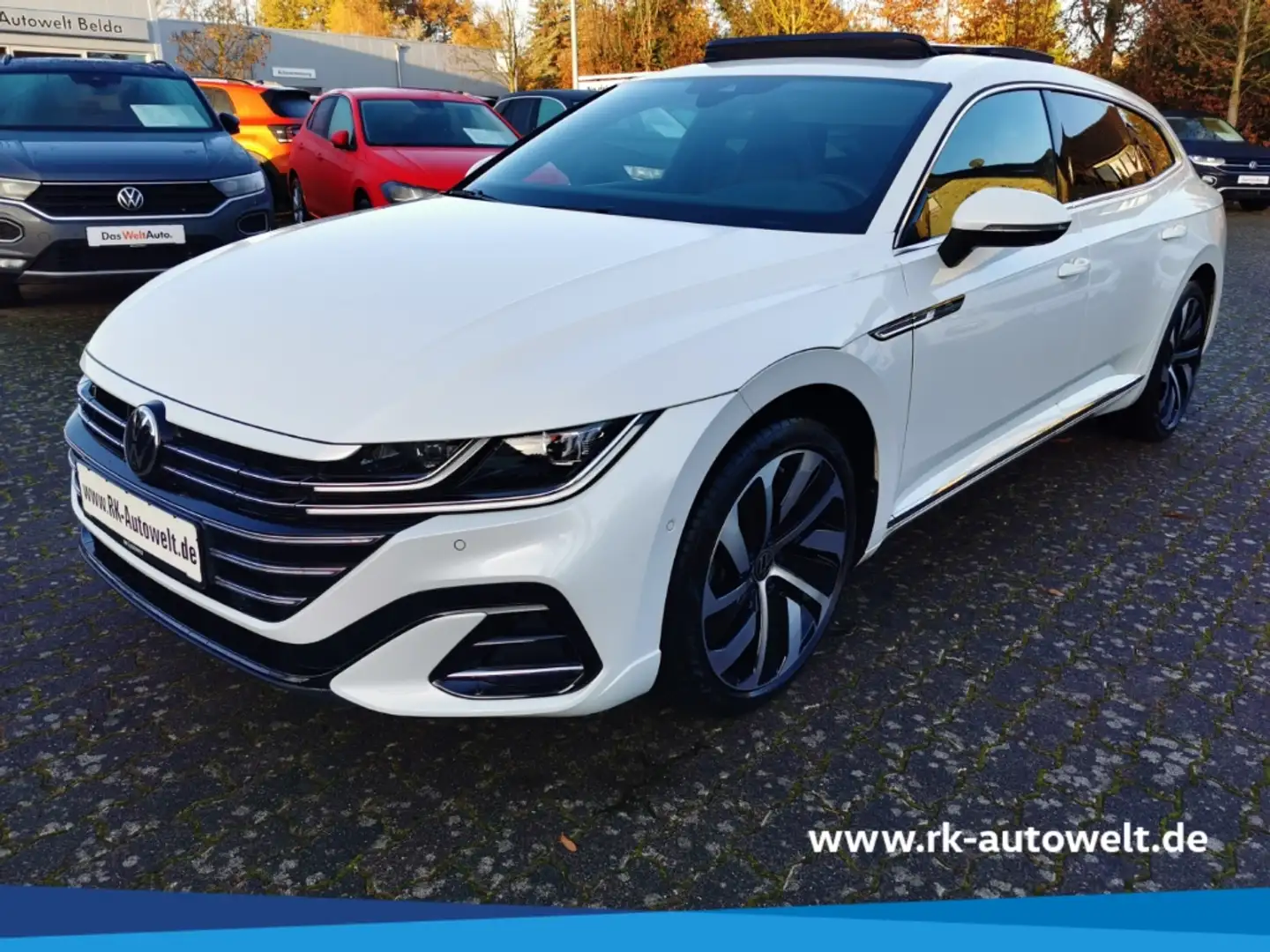Volkswagen Arteon Shooting Brake R-Line 1.4 l eHybrid Leder HeadUp M Weiß - 1