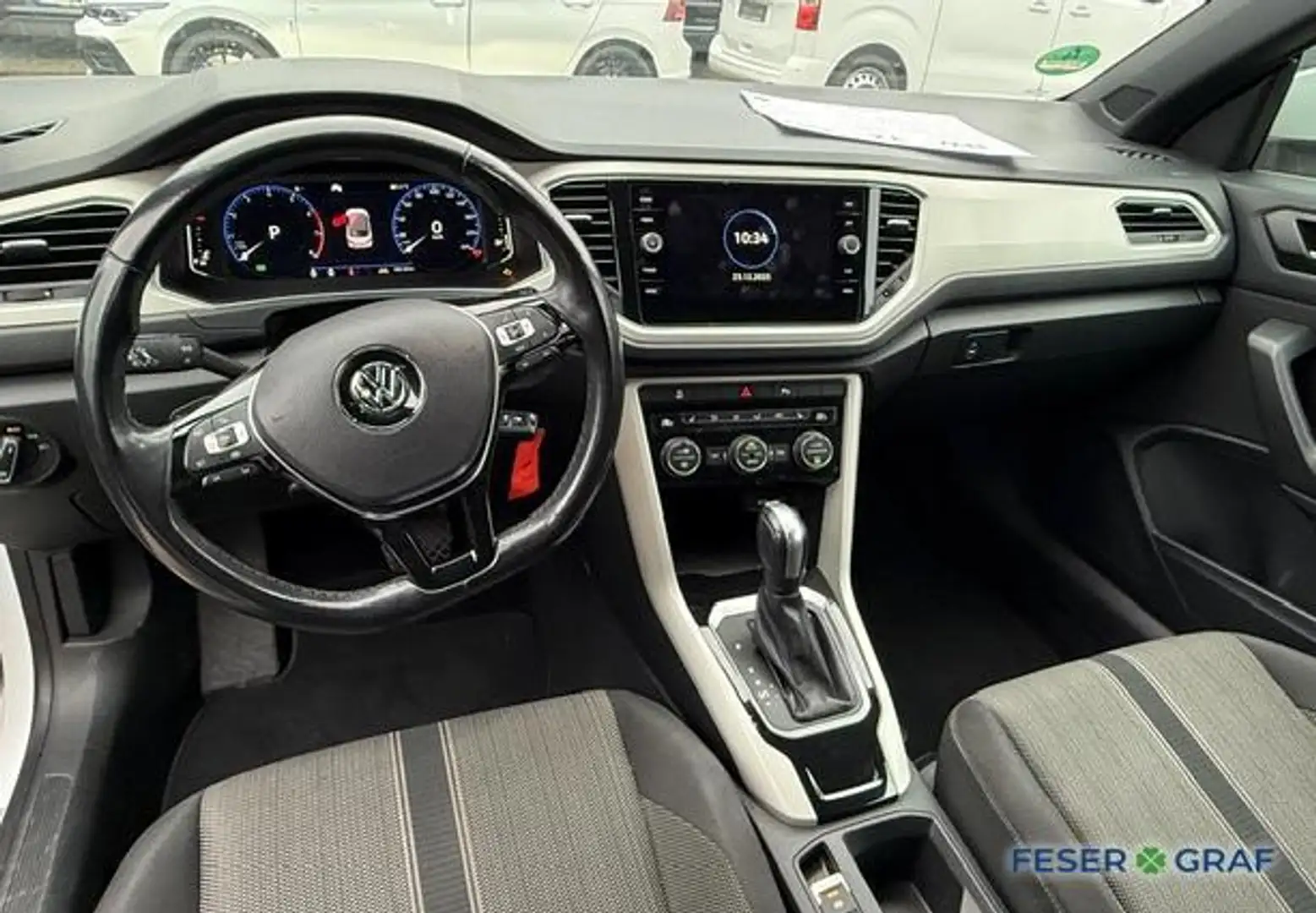 Volkswagen T-Roc Cabrio Style 1.5 TSI DSG Navi AHK LED ACC Weiß - 2