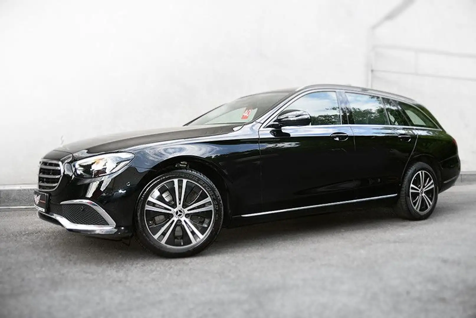 Mercedes-Benz E 220 4-MATIC*1.Hand*Aut.*T-Leder*ACC*R-Cam*AHK* Negro - 2