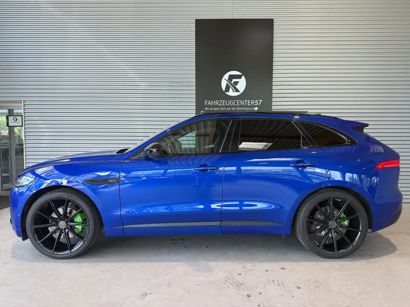 Jaguar F-Pace S AWD S/PANO/MERIDIAN/CARPLAY/HUD/ACC Blau - 2