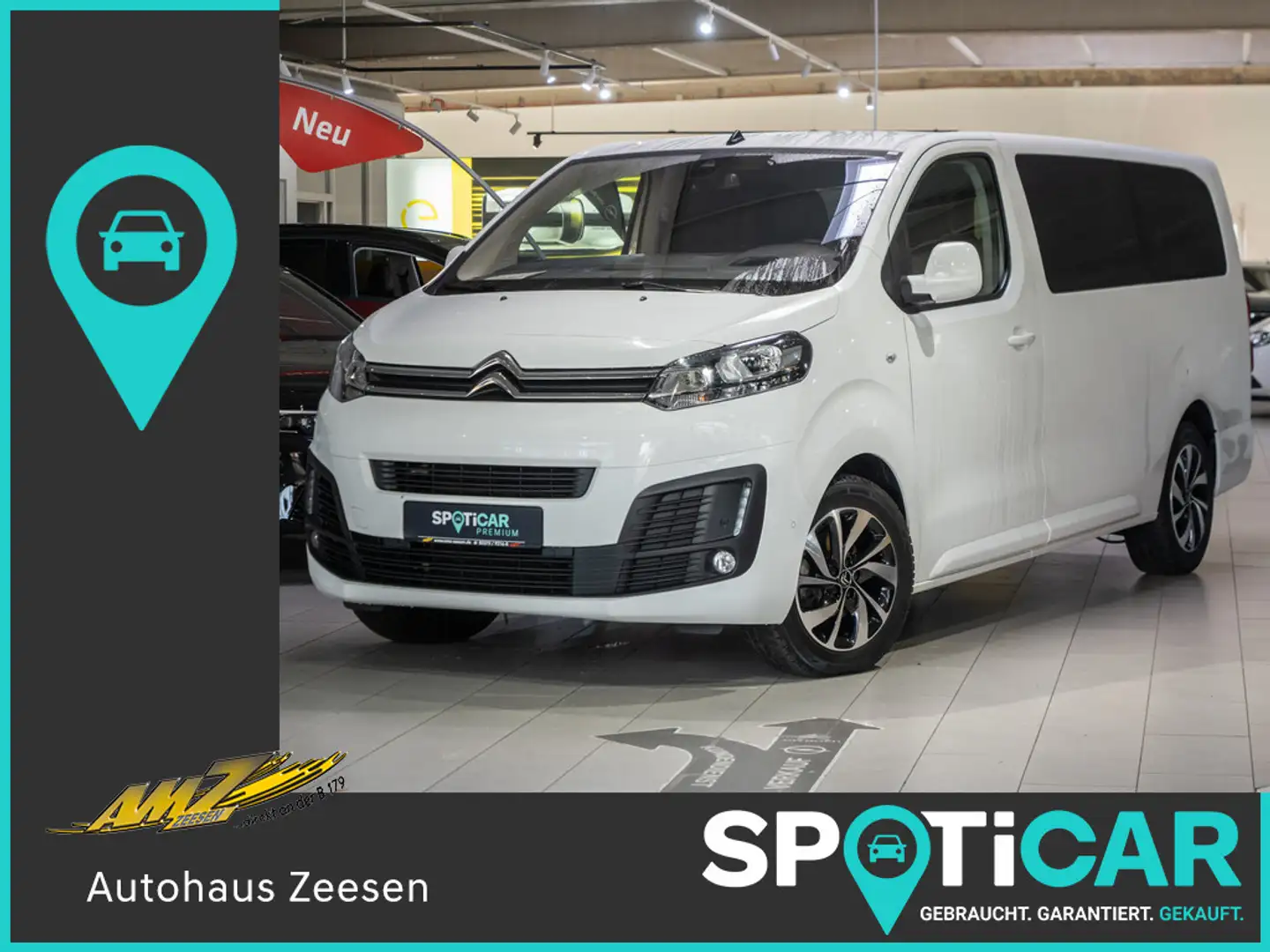 Citroen Spacetourer XL BlueHDi 180 Business NAVI PDC Weiß - 1