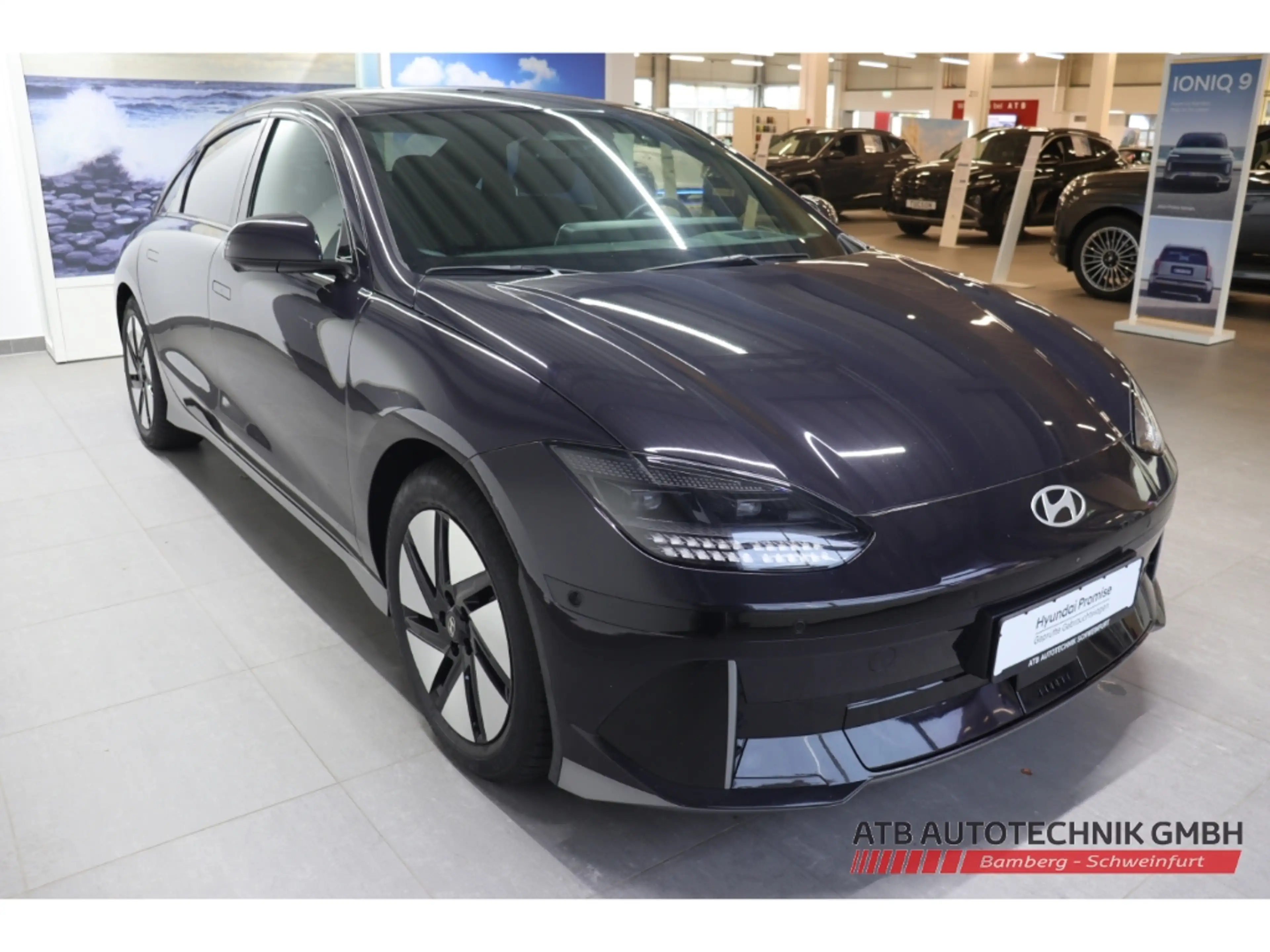 Hyundai IONIQ 6 TECHNIQ 77,4 kWh 97,3% SOH HUD Navi LED — photo 6