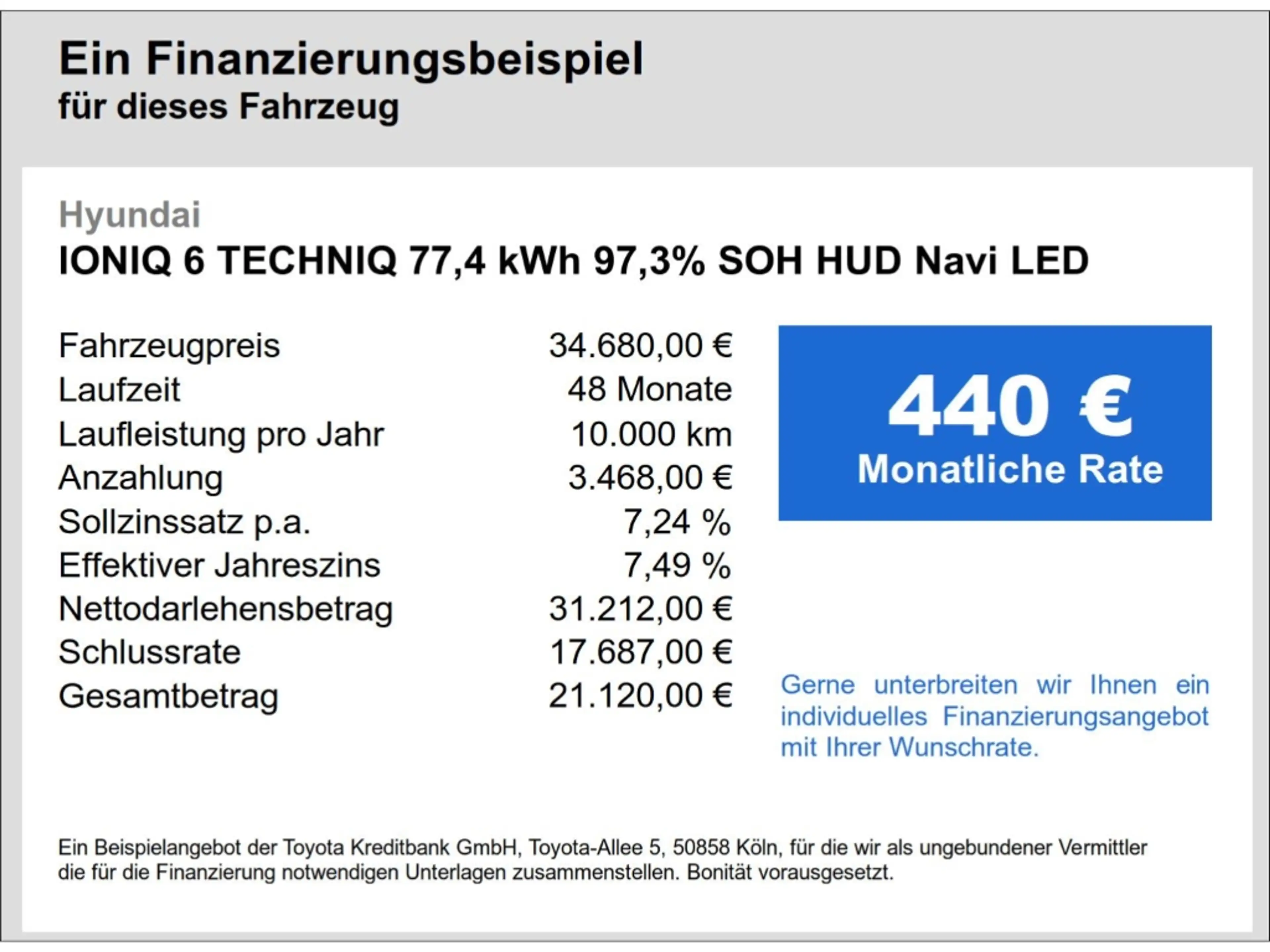 Hyundai IONIQ 6 TECHNIQ 77,4 kWh 97,3% SOH HUD Navi LED — photo 5