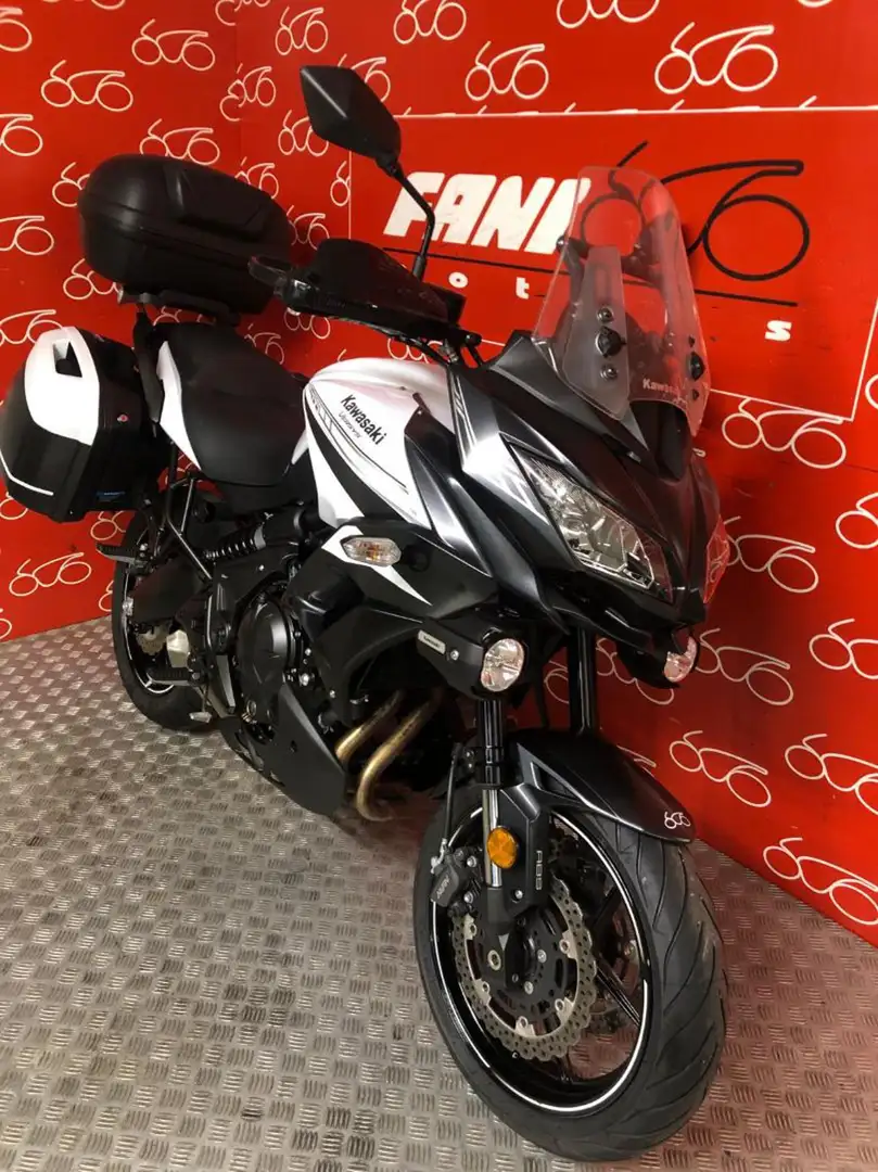 Kawasaki Versys 650 Tourer Bianco - 2