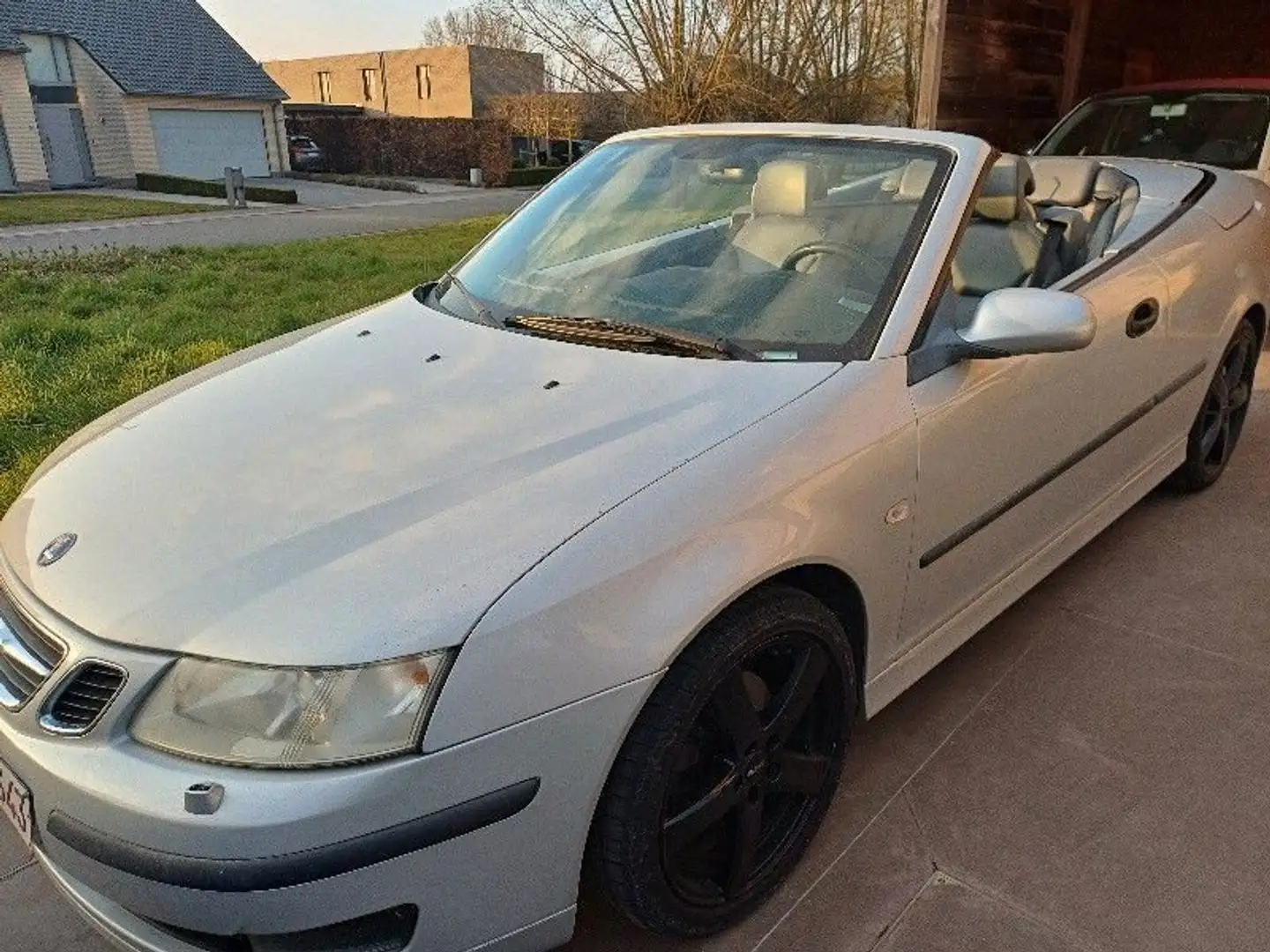 Saab 9-3 9-3 1.9 Cabriolet TiD DPF Aut. Vector Anniversary Argent - 1