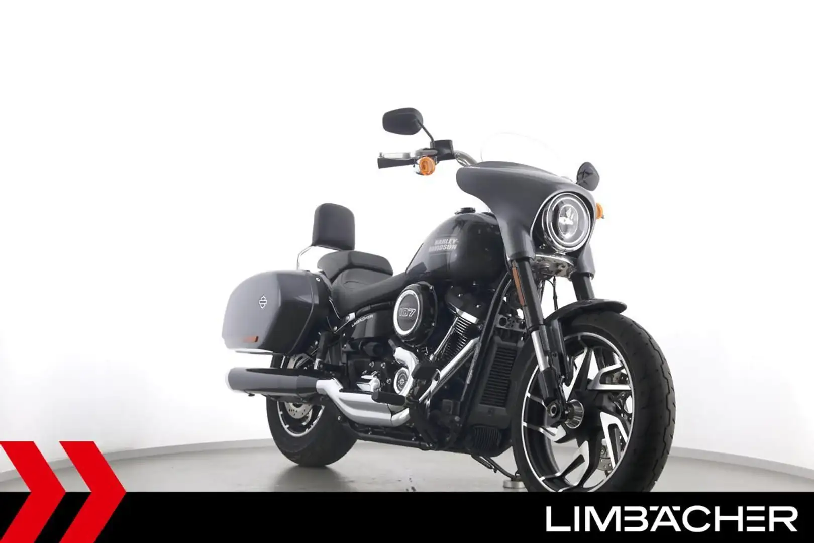 Harley-Davidson Softail SPORT GLIDE FLSB, Tempomat Černá - 2
