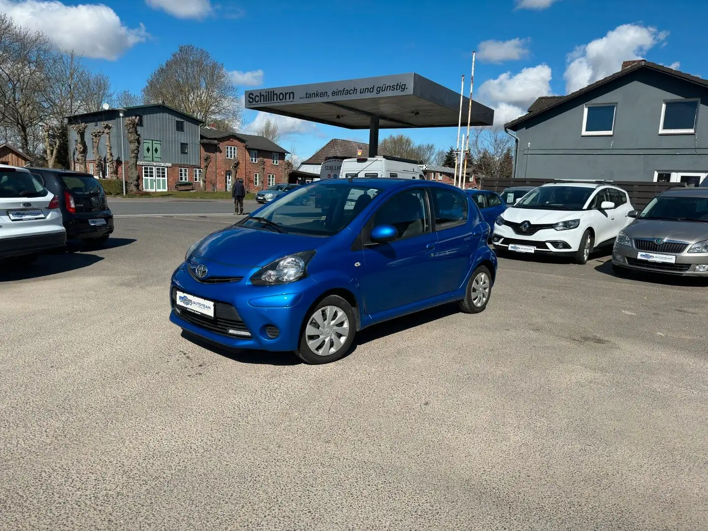 Toyota Aygo AYGO Cool Go TÜV/KLIMA/NAVI/EFH/ZV Mavi - 1