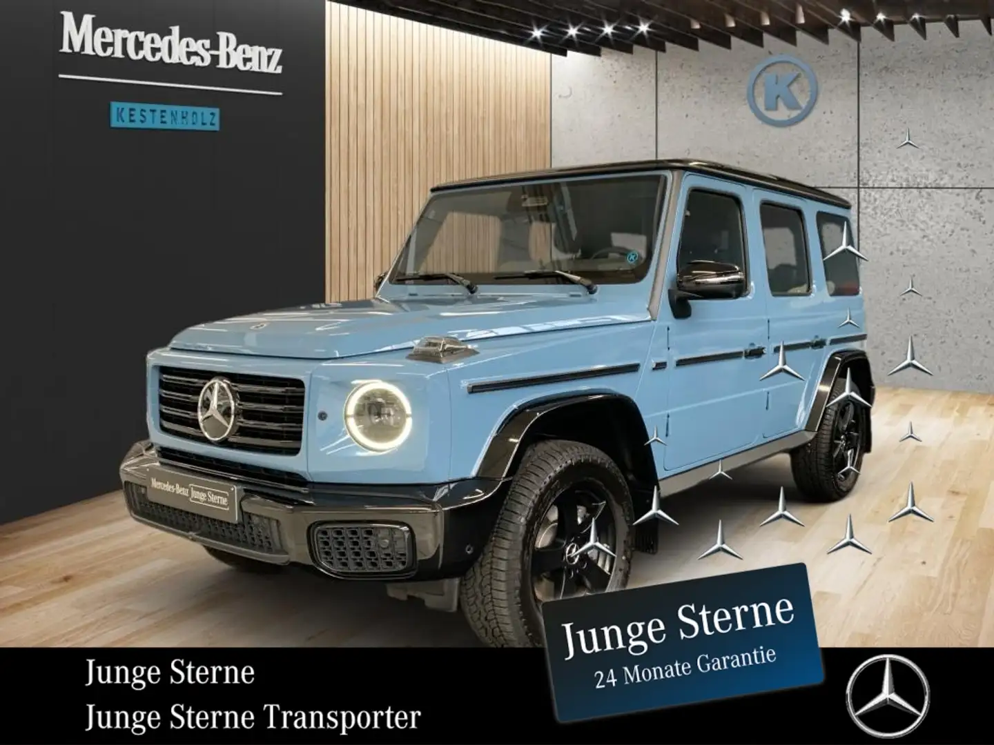 Mercedes-Benz G 450 d *PROFESSINAL*STANDHZG*AHK*SCHIEBEDACH* Modrá - 1