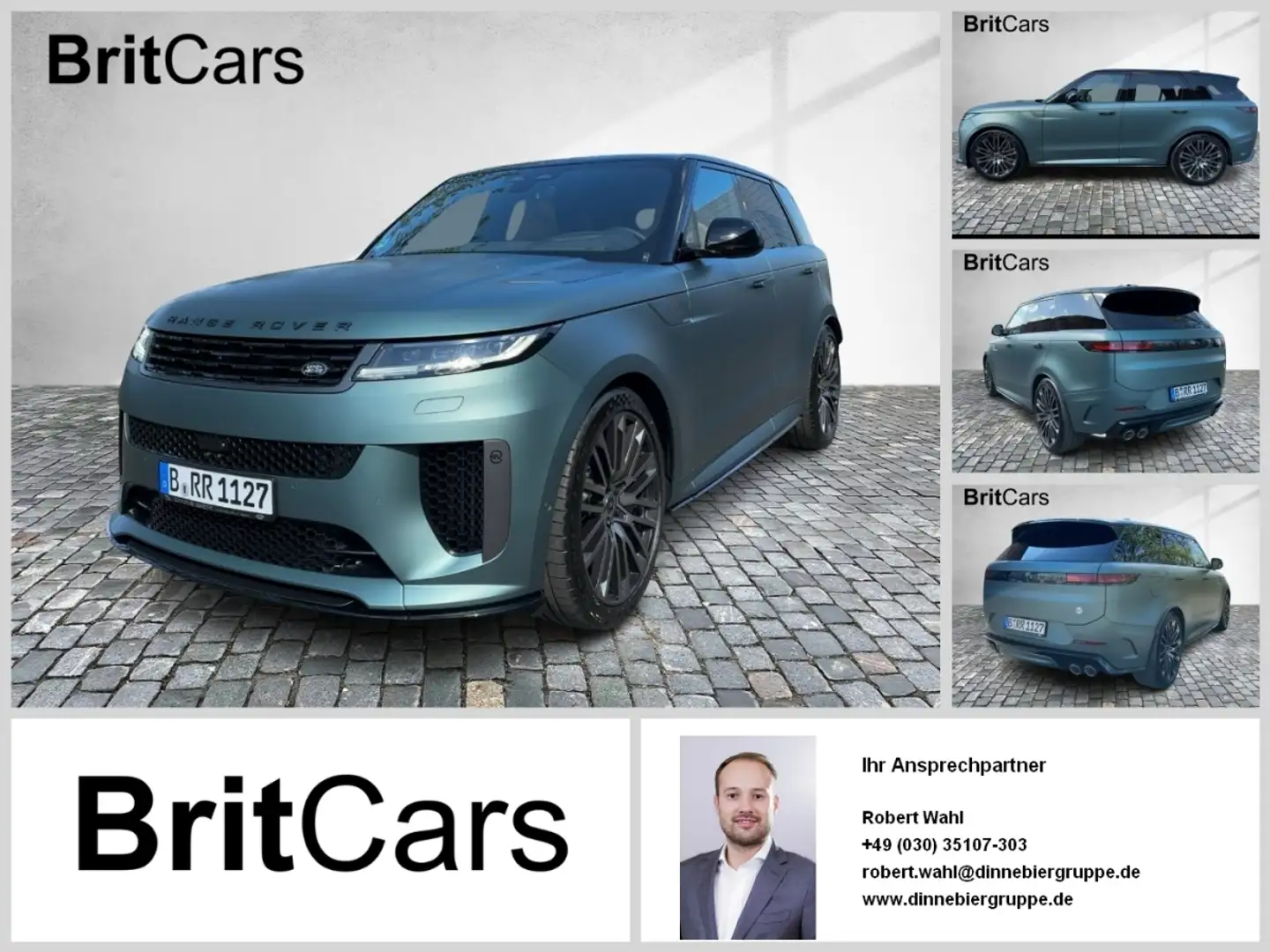 Land Rover Range Rover Sport P635 SV Edition Two Luft HUD Grün - 1