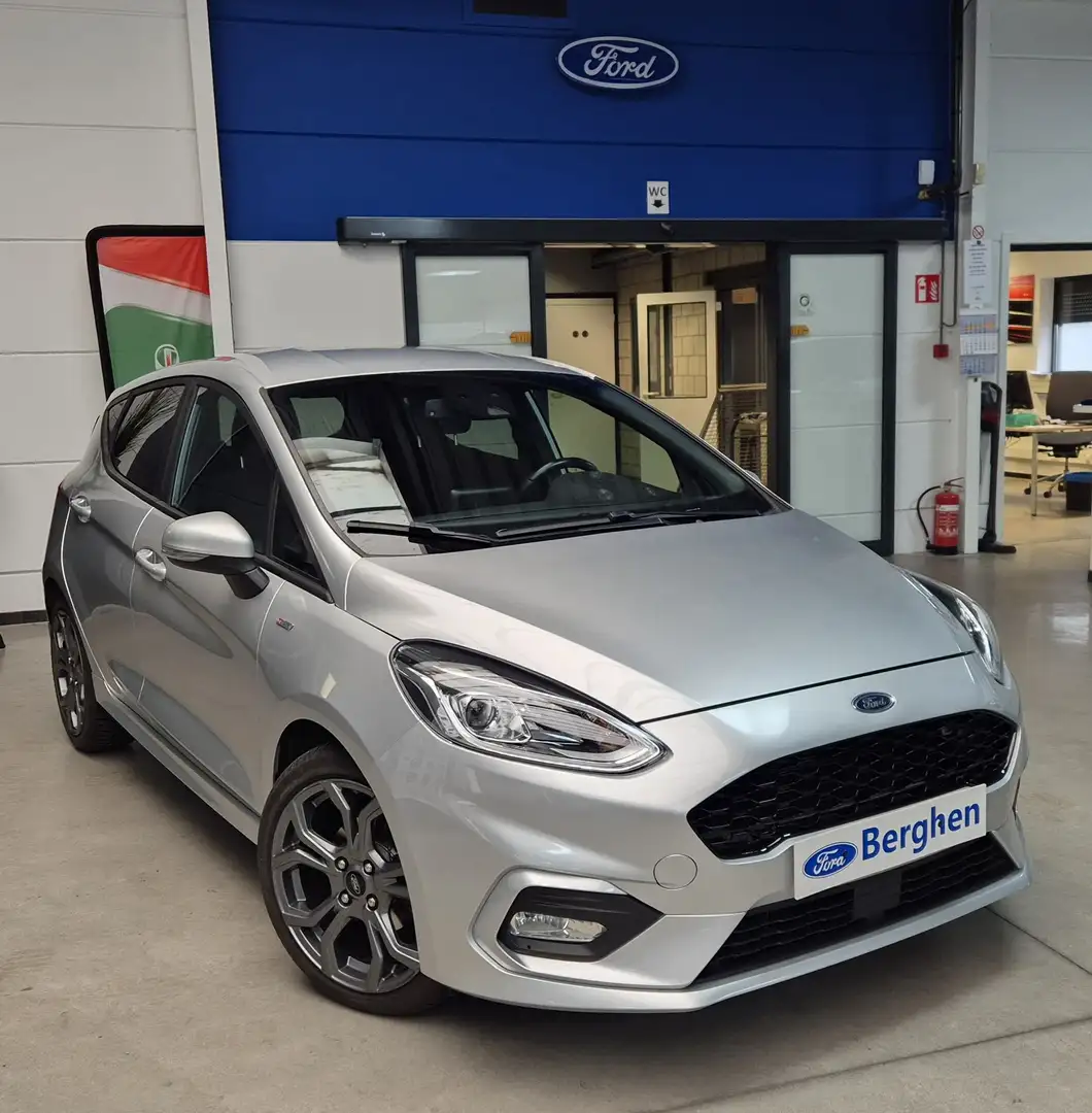 Ford Fiesta i EcoBoost ST-Line 5D Plateado - 1