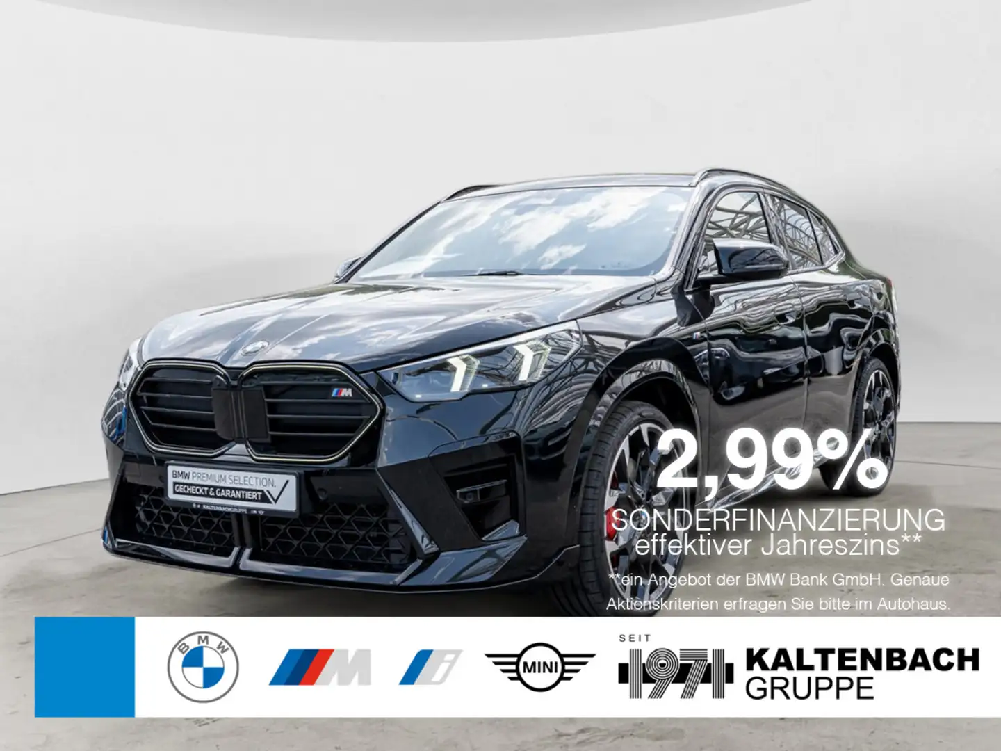 BMW X2 M 35i xDrive PANO HUD LED ALUFELGEN 21 ZOLL Zwart - 1