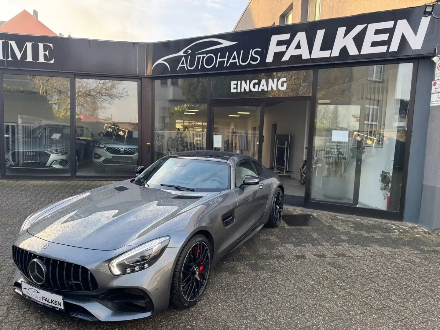 Mercedes-Benz AMG GT Coupe Night-Paket Burmester Service-MB Gris - 2