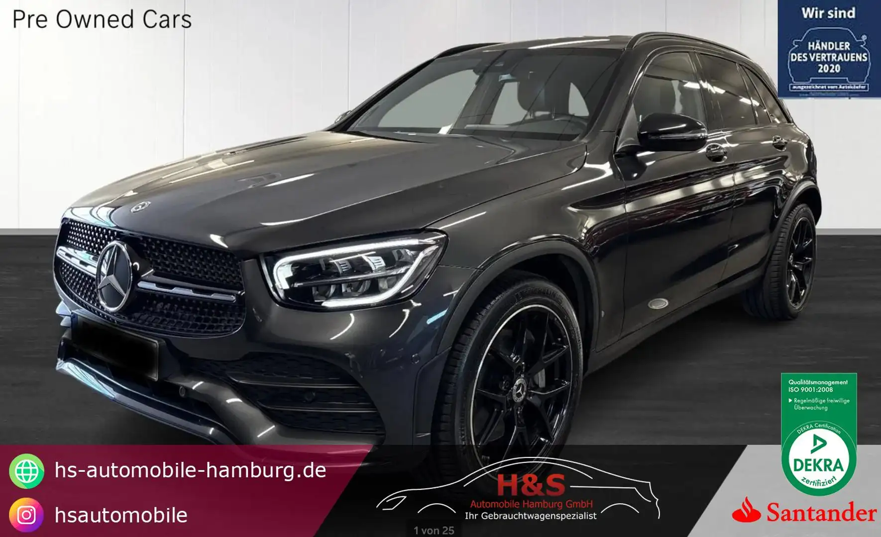 Mercedes-Benz GLC 220 d 4Matic AMG-LINE Standheizung Grey - 1