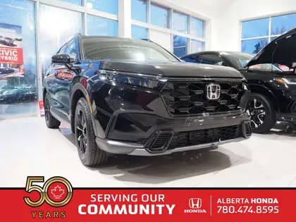 Black 2027 Honda CR-V Hybrid SUV / Crossover All-Wheel Drive Automatic
