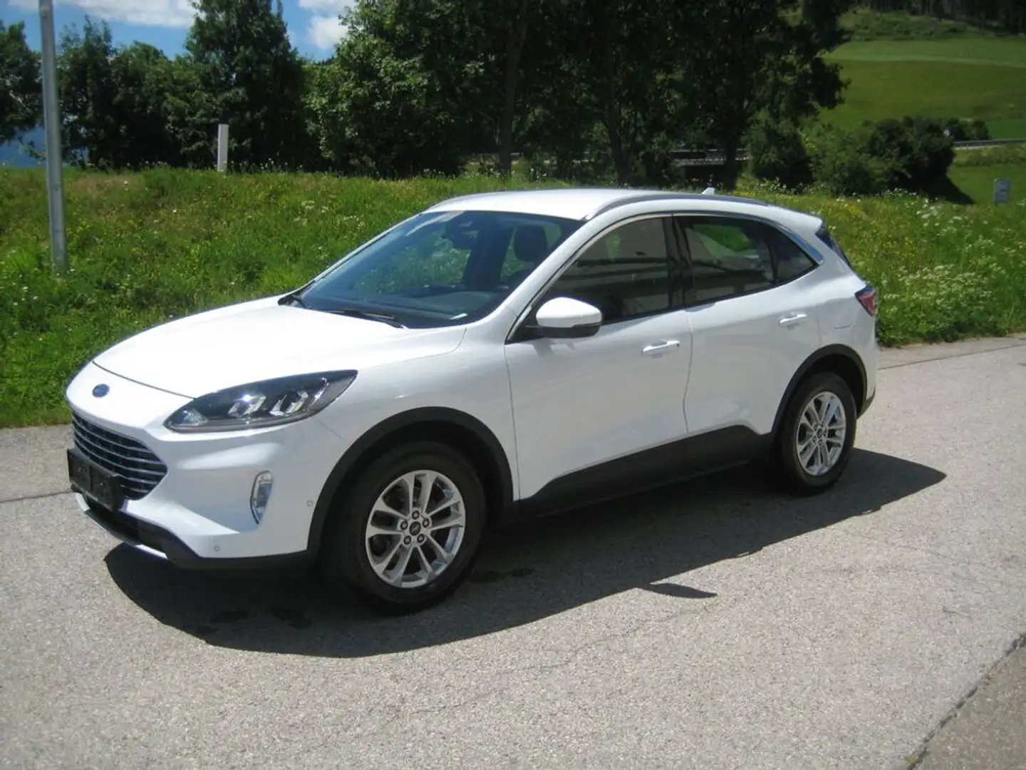 Ford Kuga 2,0 EcoBlue AWD Titanium Aut. AHK, Navi, Weiß - 2