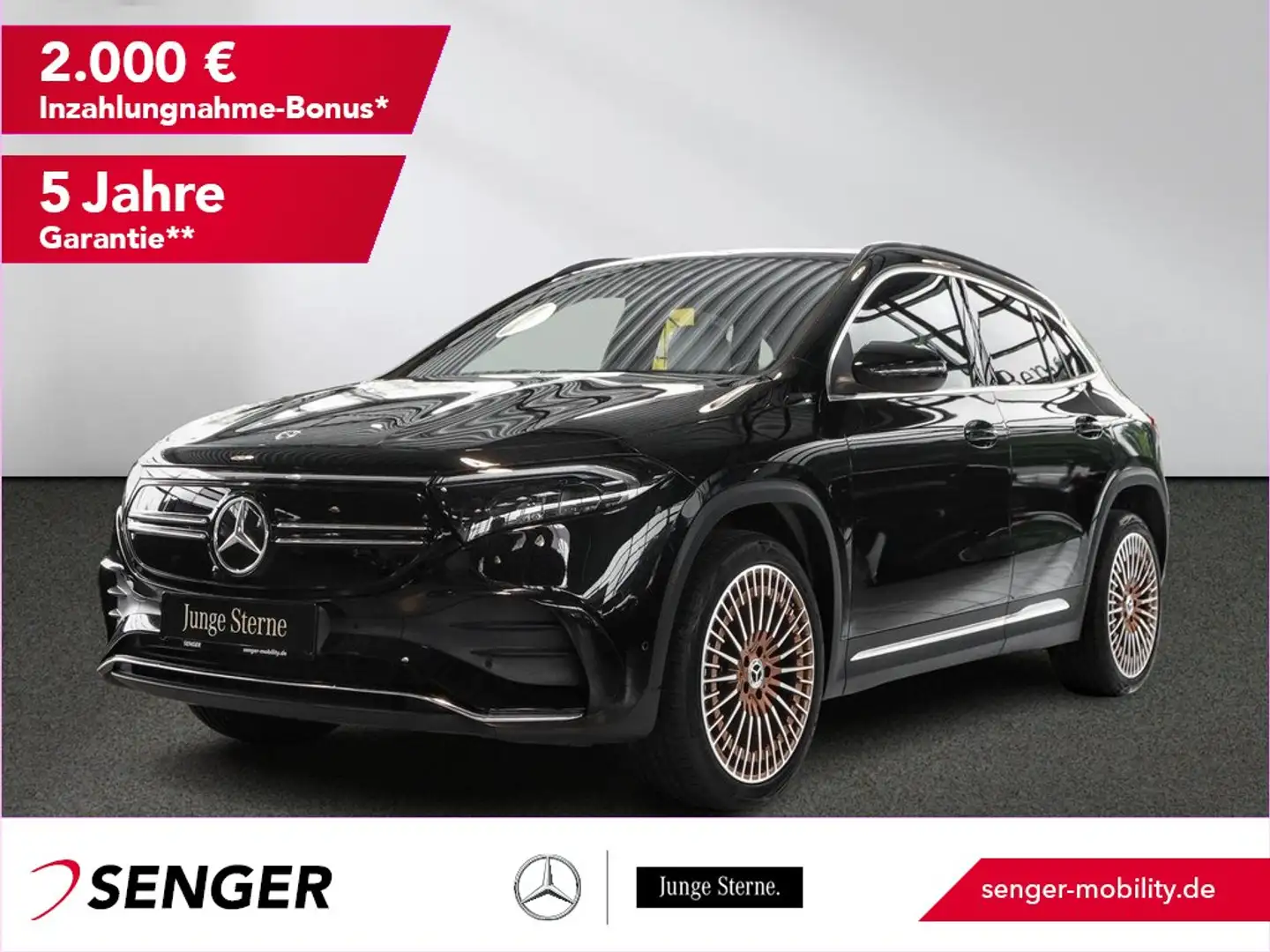 Mercedes-Benz EQA 250 AMG Ambiente Kamera MBUX-Navi LED AHK Negru - 1